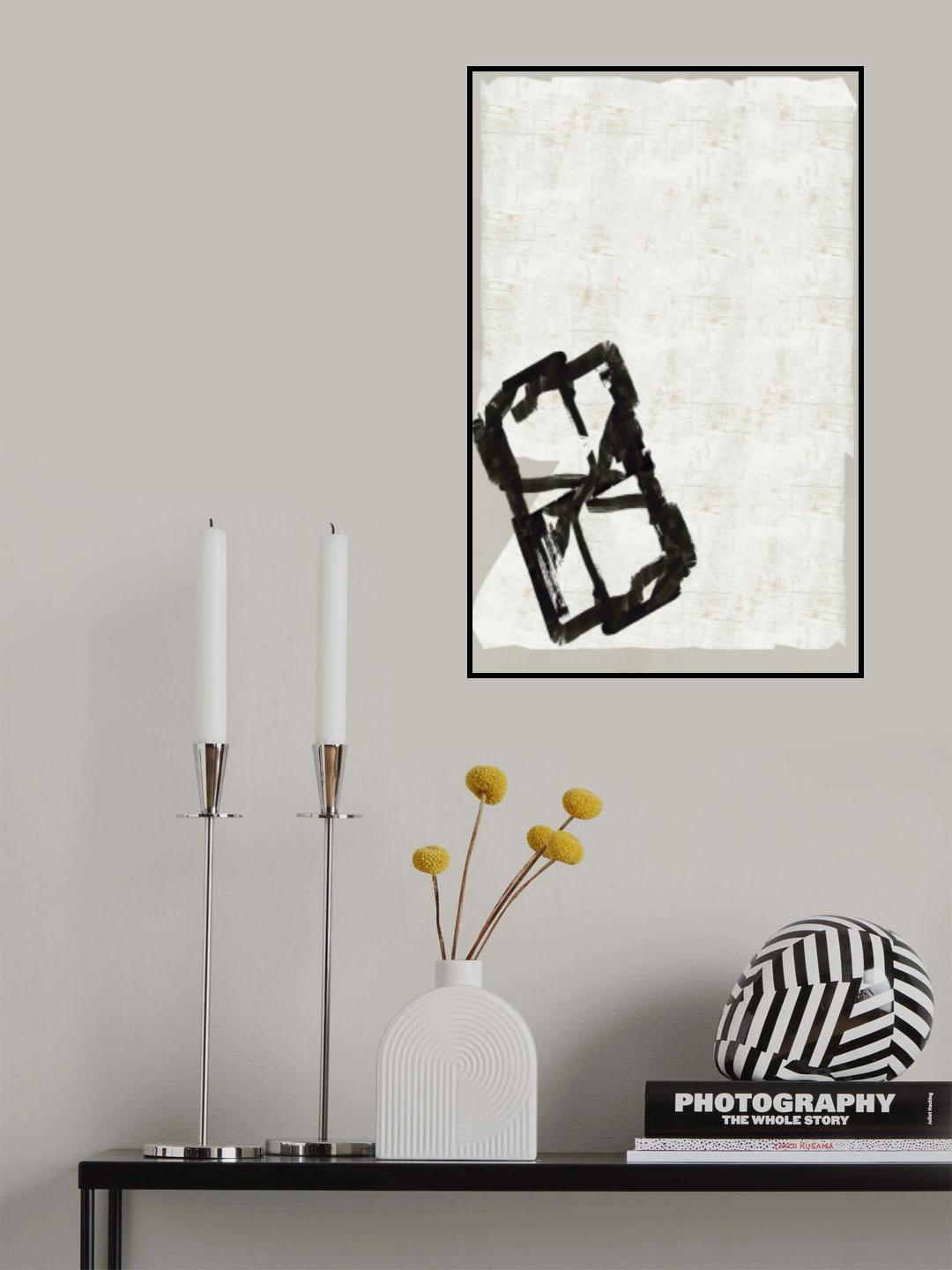 Contemporary Abstract No3 Poster och Canvastavla