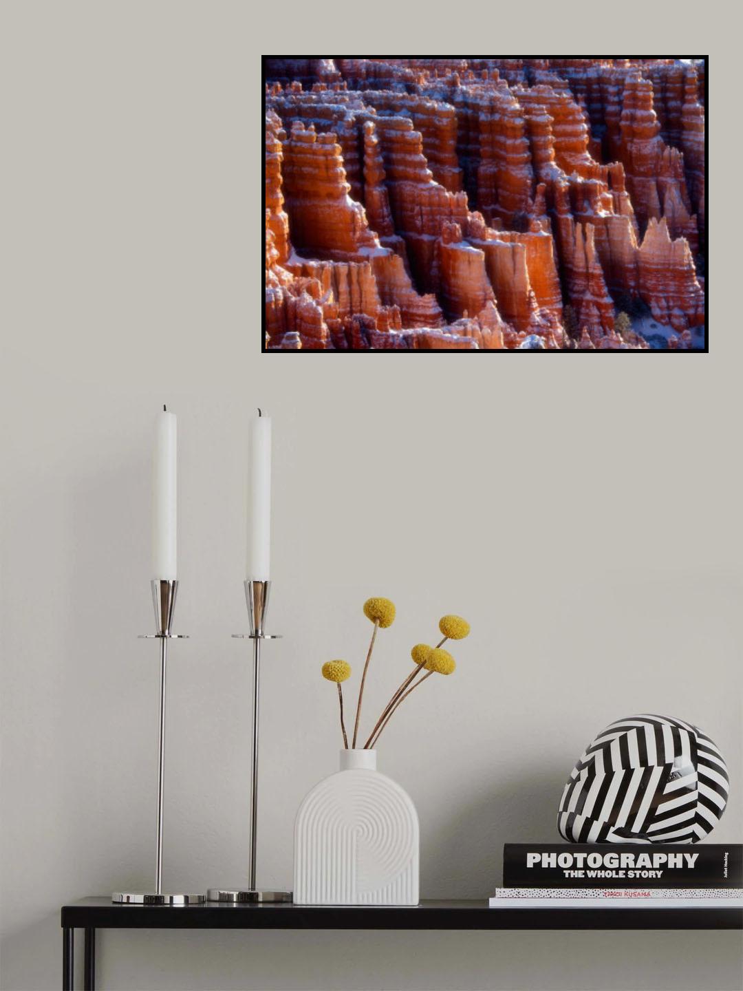 Bryce Hoodoos Poster och Canvastavla
