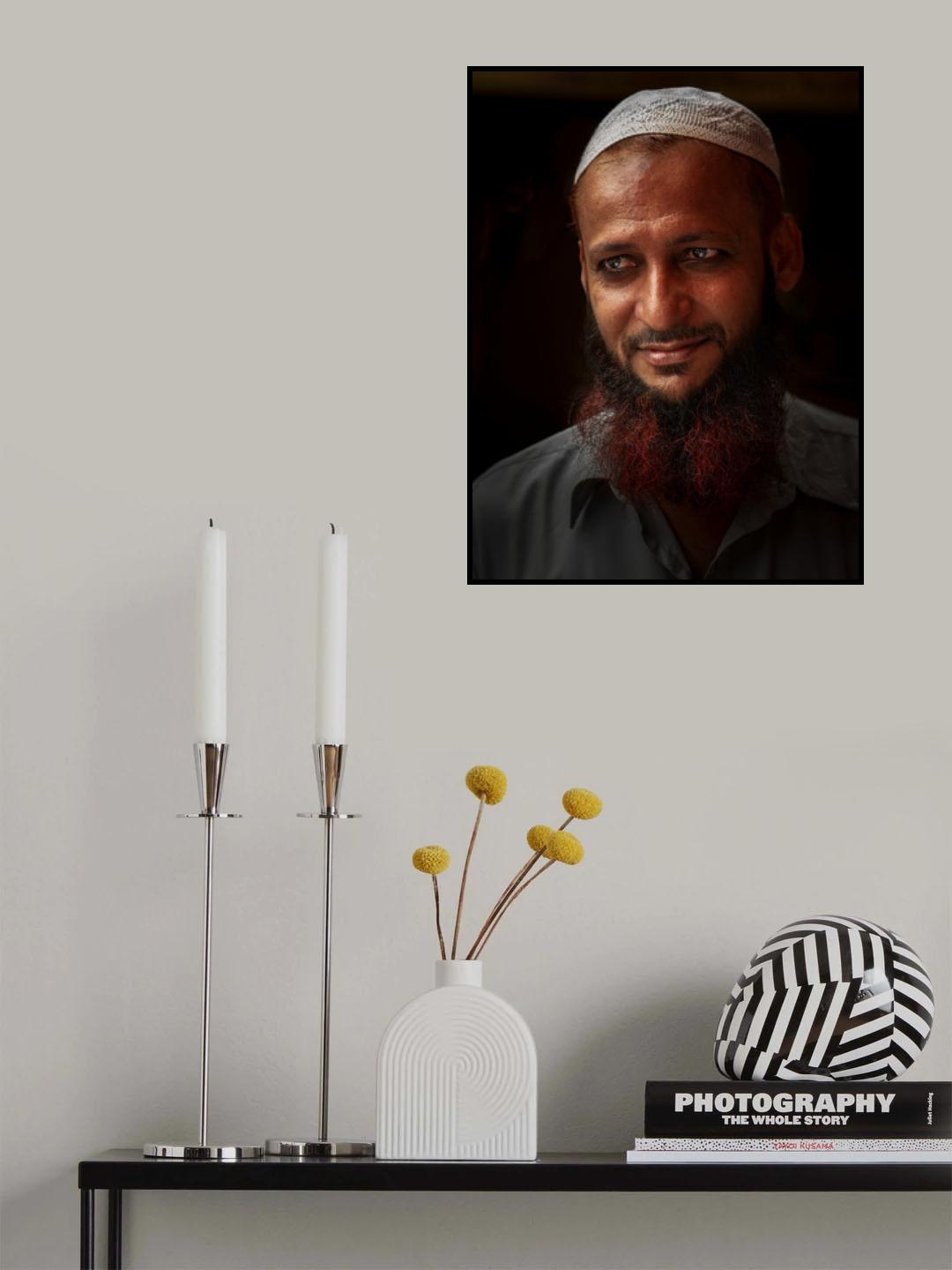 Indian man Poster och Canvastavla