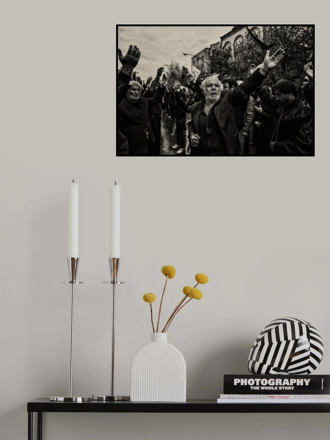 mourning Poster och Canvastavla