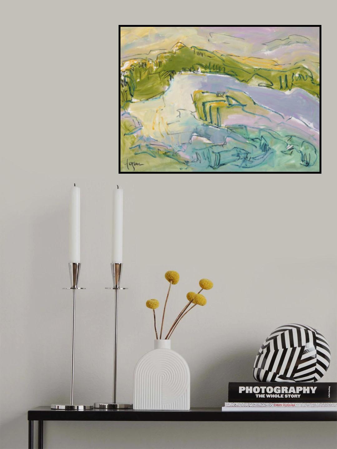 Df823treasured Island In a Sea of Dreams Poster och Canvastavla