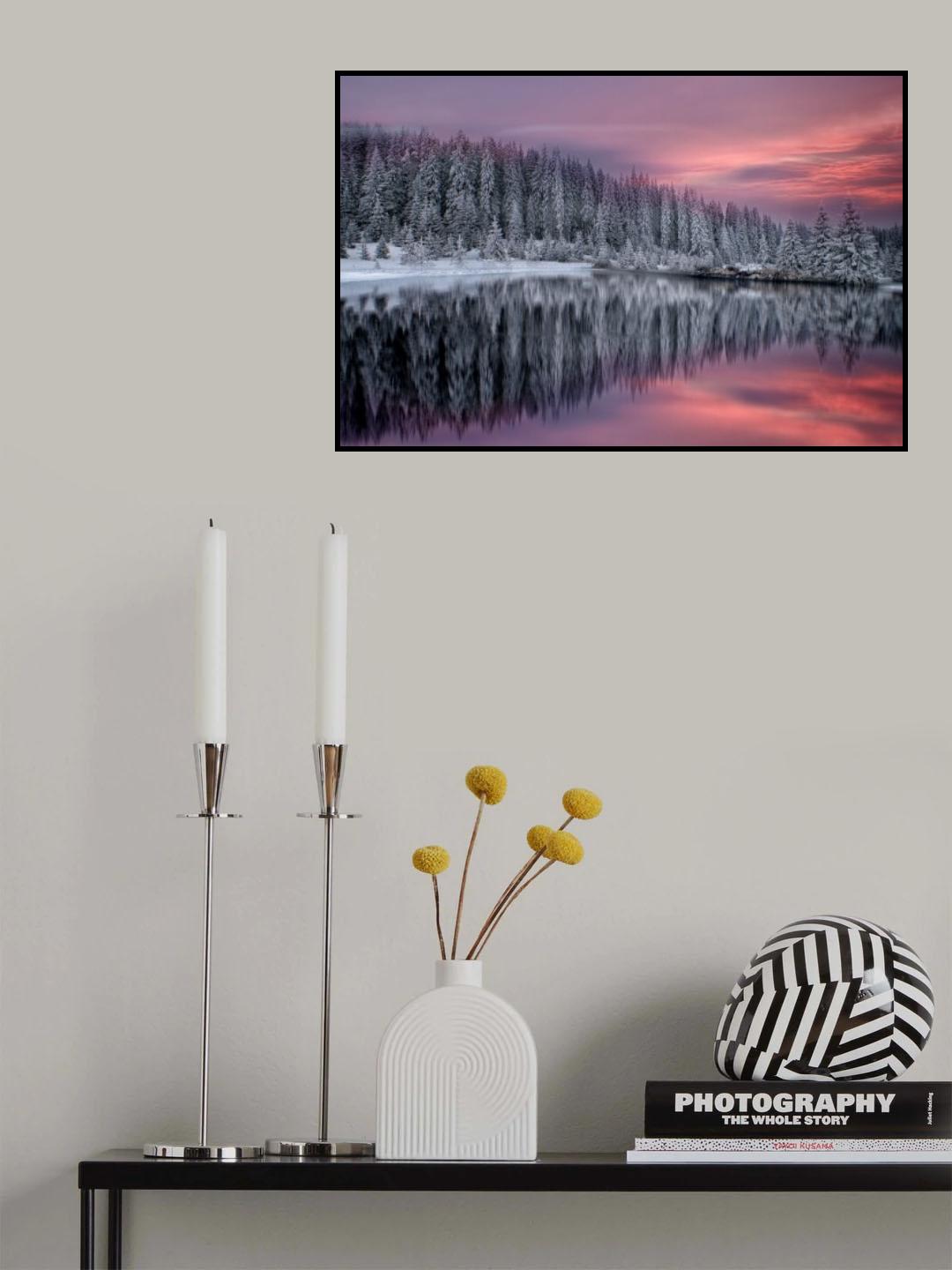 Winter Fairytale Poster och Canvastavla