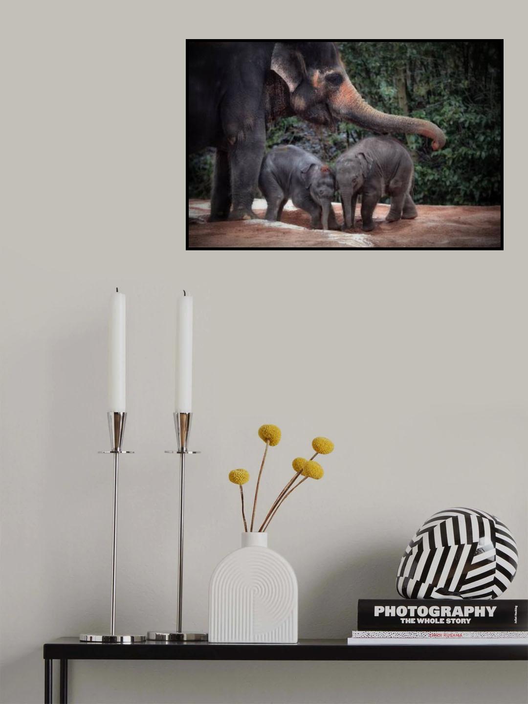 FUN WITH THE KIDS Poster och Canvastavla