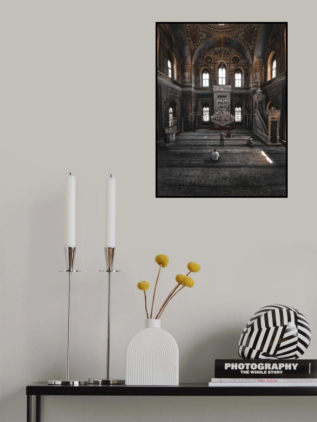 Valide Sultan Mosque Poster och Canvastavla