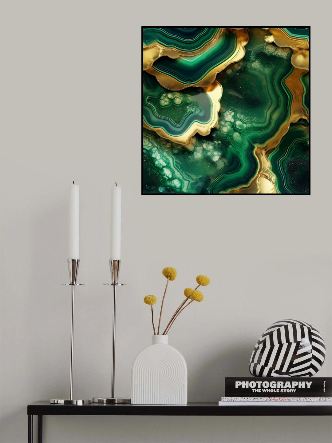 Agate 13 Poster och Canvastavla