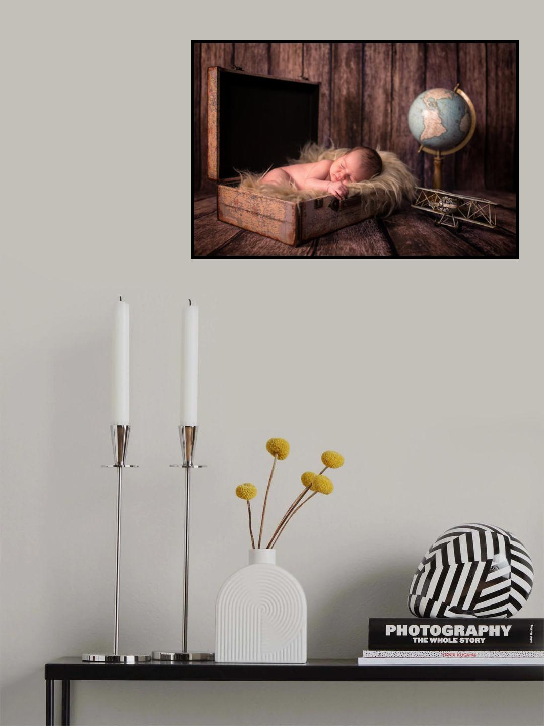 Baby Traveler Poster och Canvastavla