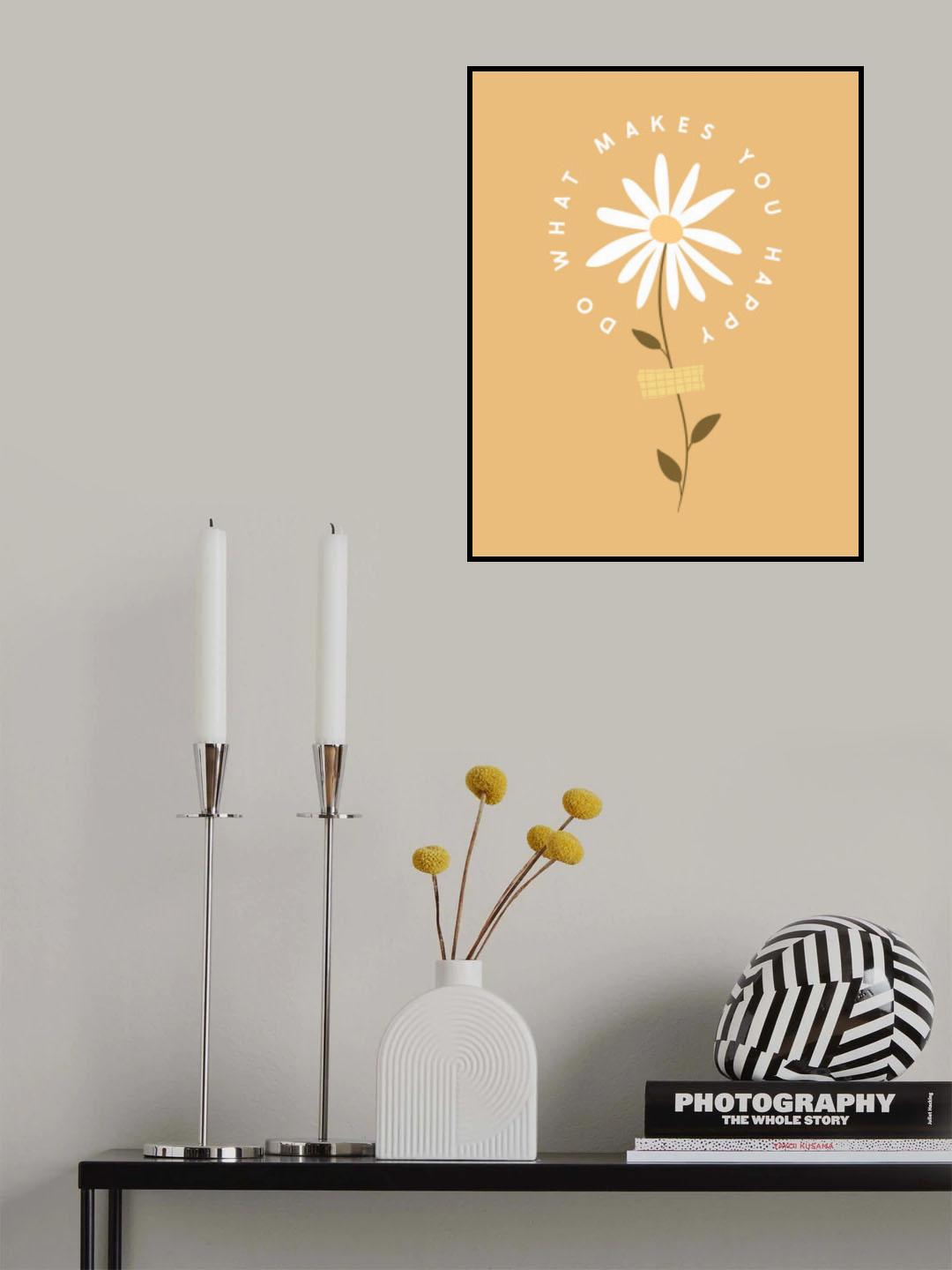 Daisy Poster och Canvastavla