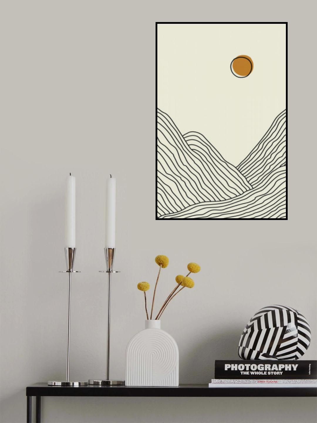 Boho Sunset Collection #3 Poster och Canvastavla
