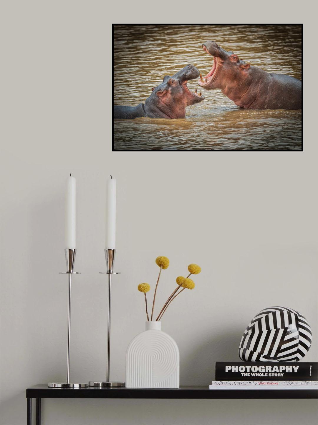 The Great Debate Poster och Canvastavla
