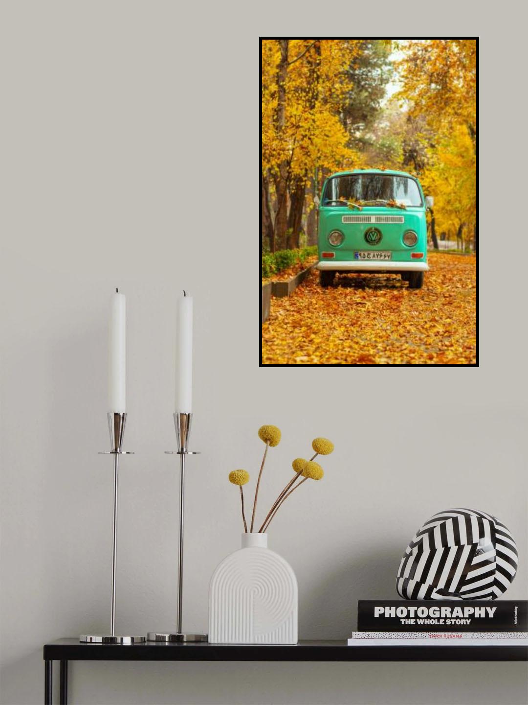 Silent autumn Poster och Canvastavla