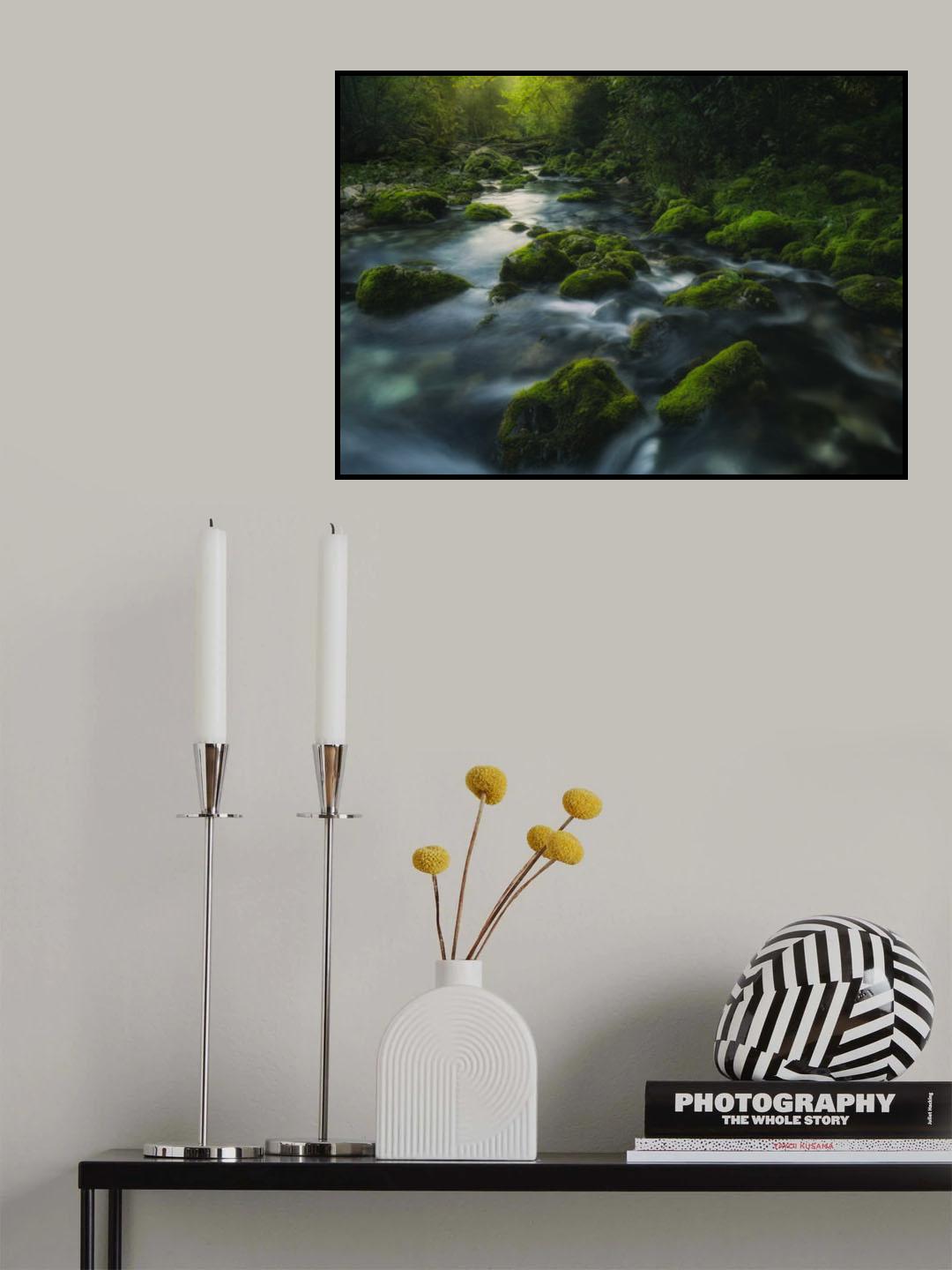 Gljun creek Poster och Canvastavla