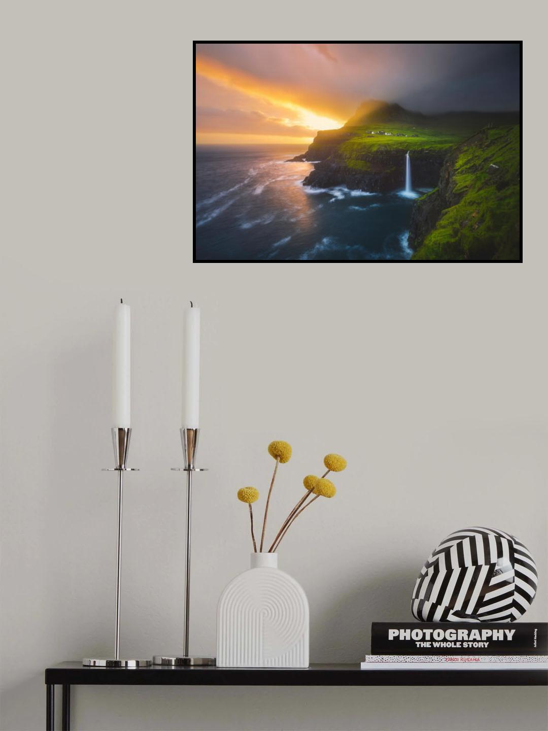 Gasadalur Poster och Canvastavla