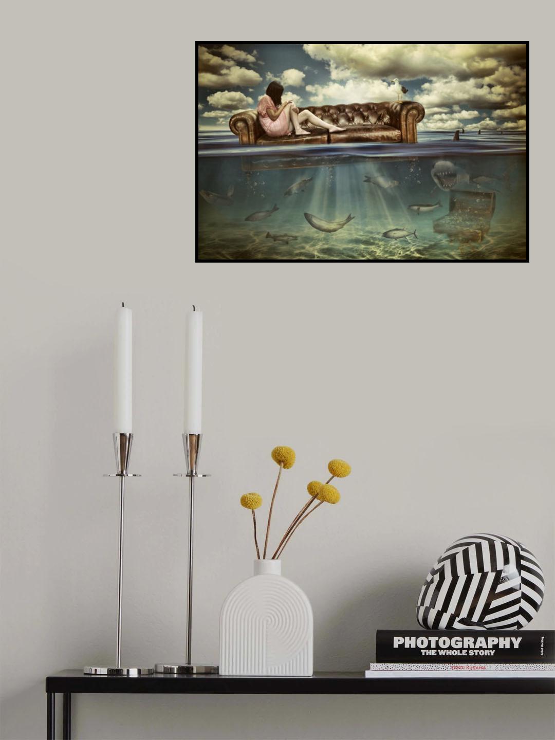 Drifting away Poster och Canvastavla