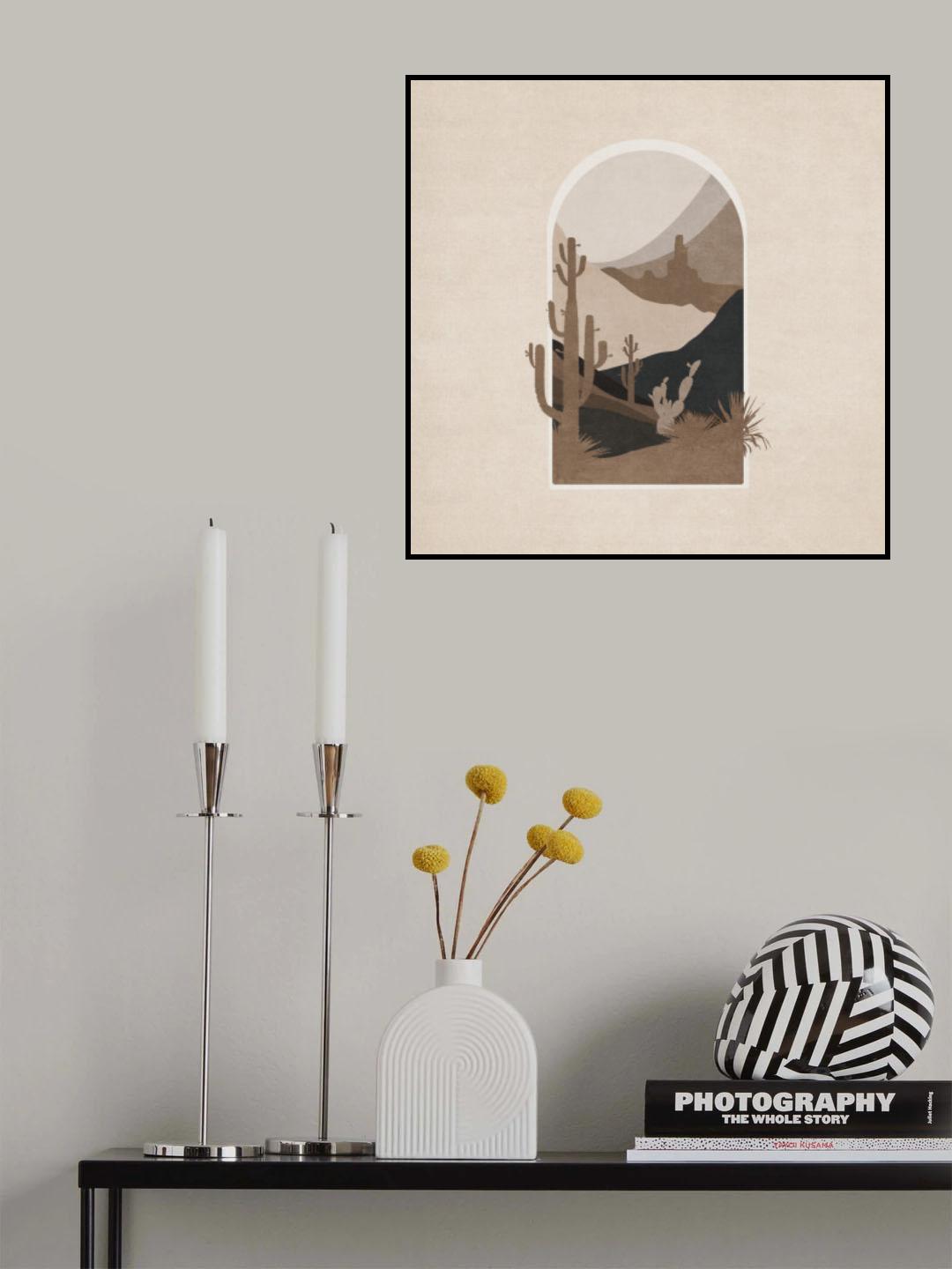 Desert Poster och Canvastavla