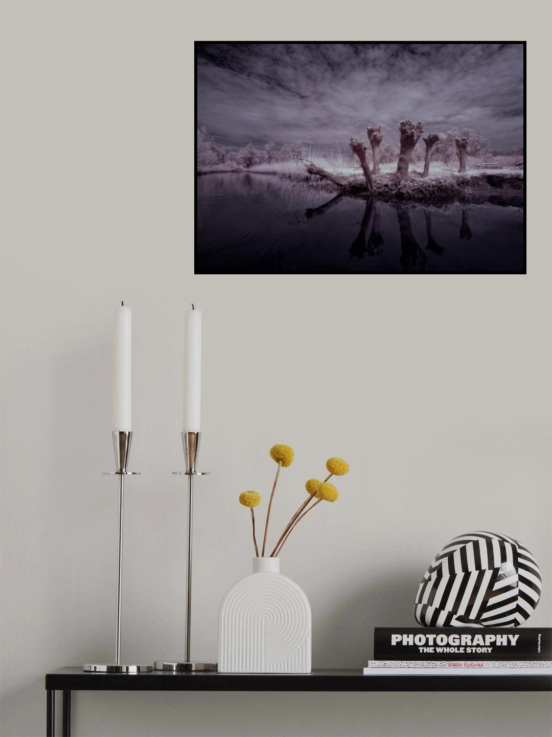 Waiting for the witches infrared Poster och Canvastavla
