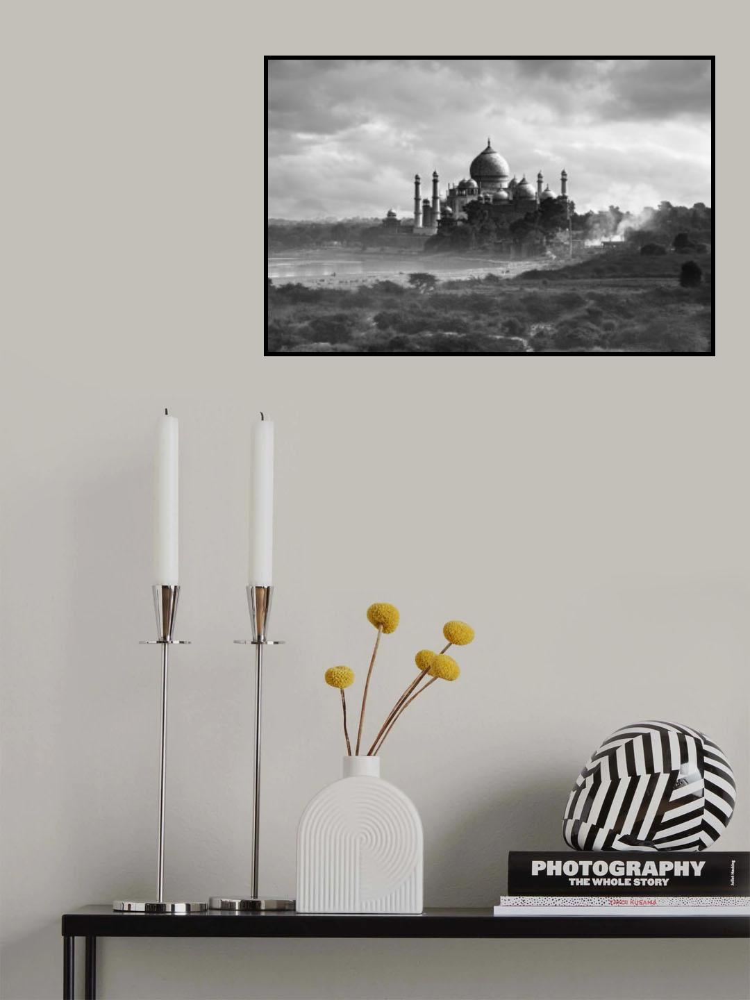 Taj Mahal Poster och Canvastavla