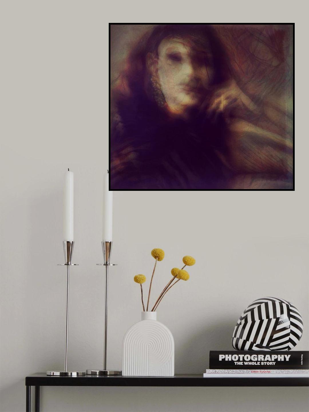 A Quiet Darkness (portrait) Poster och Canvastavla