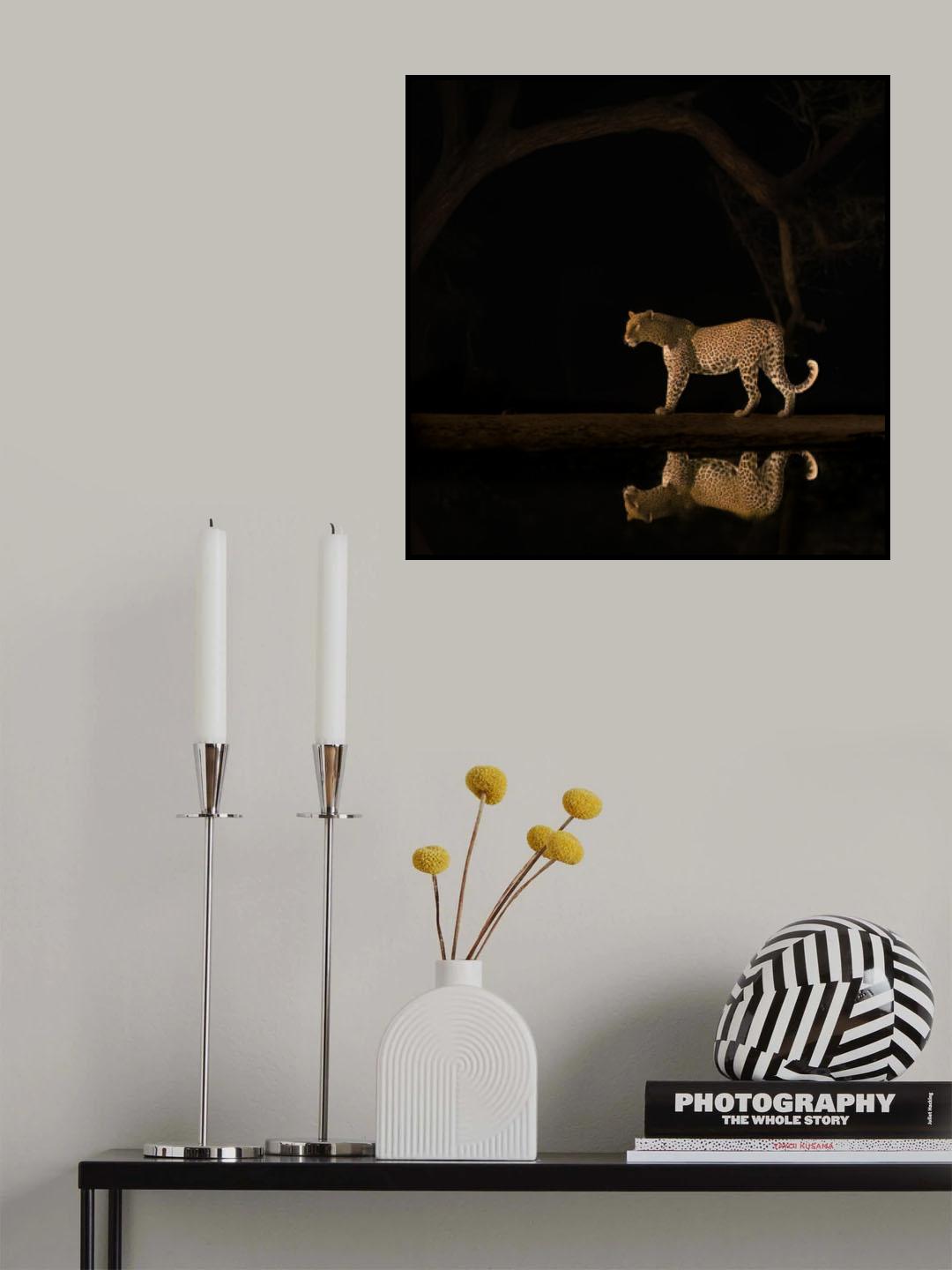 Inverted reflection in water Poster och Canvastavla