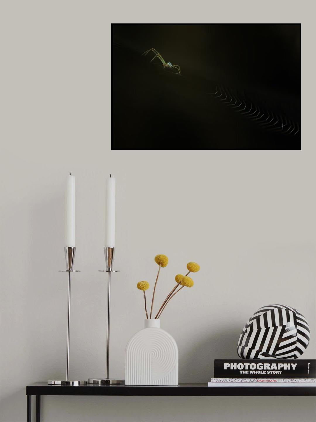 Knitting Nets Poster och Canvastavla