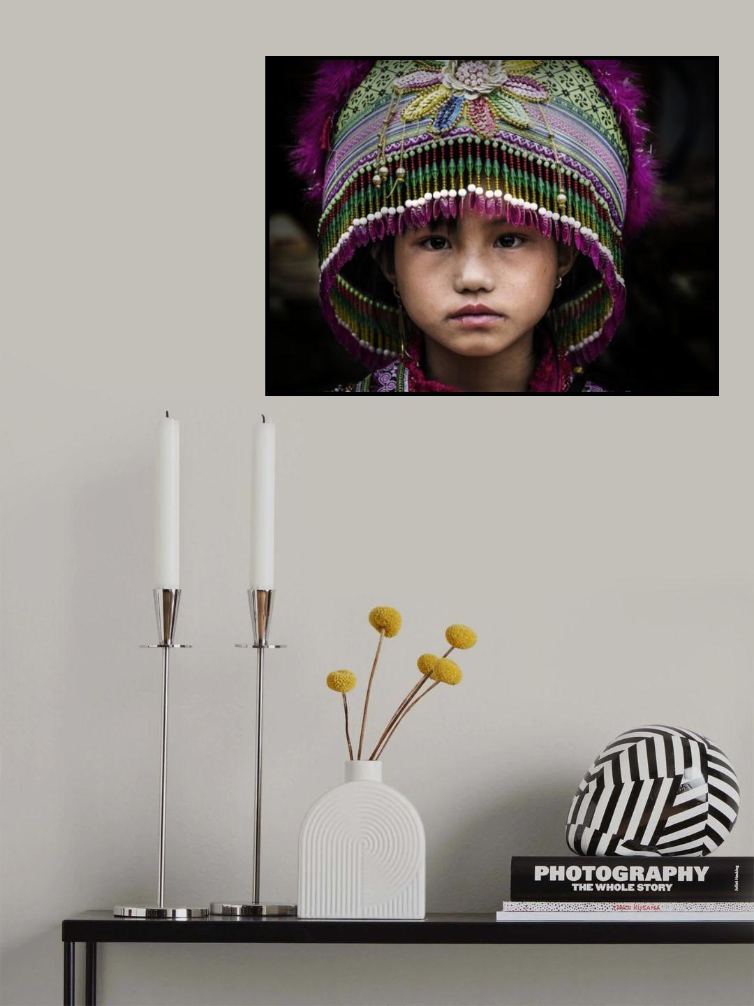 Cat Cat childwood Poster och Canvastavla
