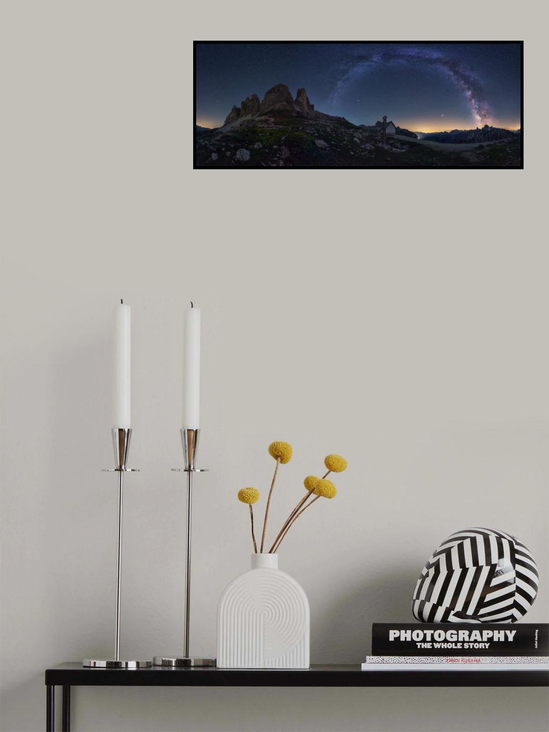 THE CHURCH AND THE BOW Poster och Canvastavla