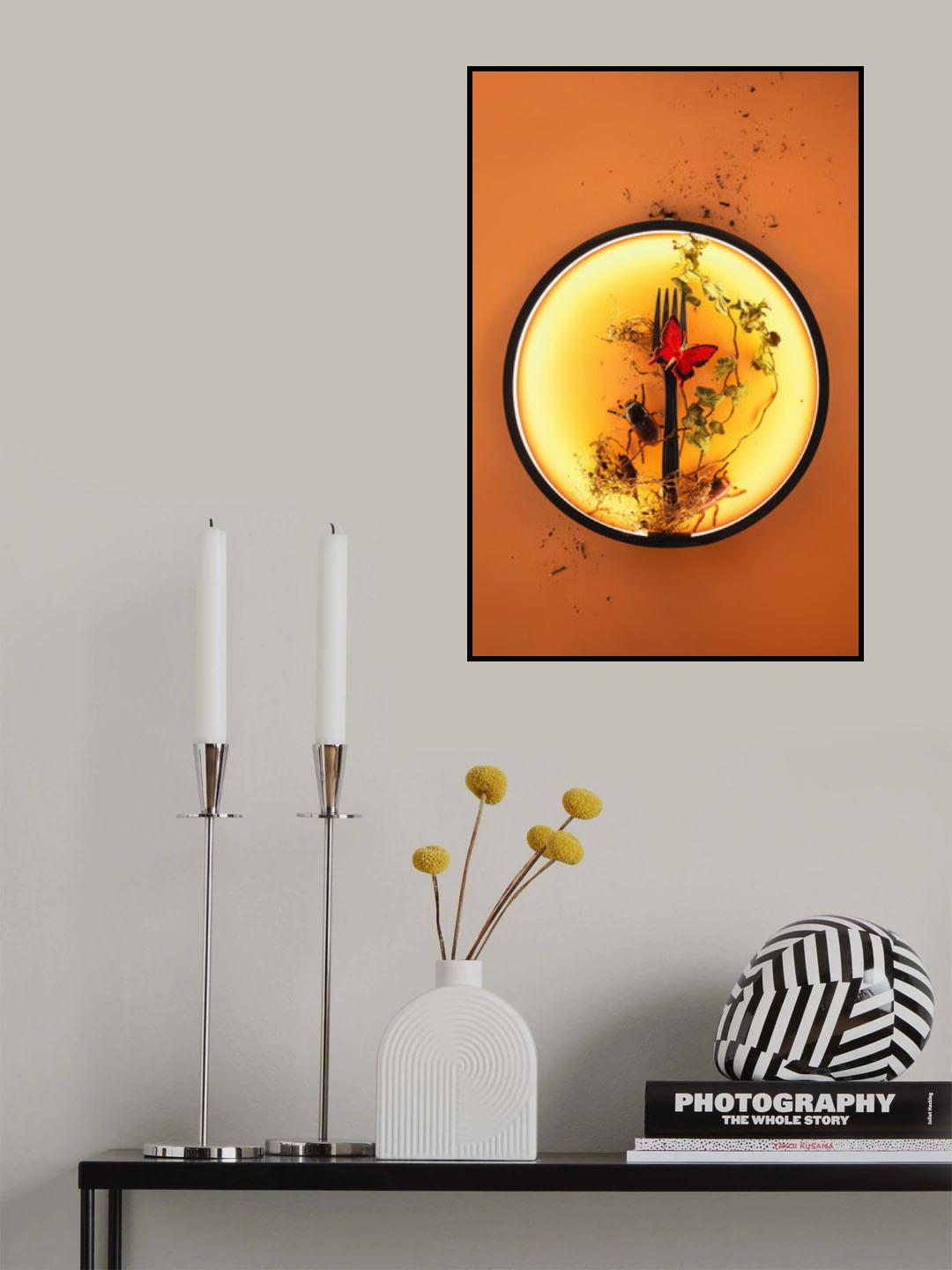 Surrounded: Sand Poster och Canvastavla