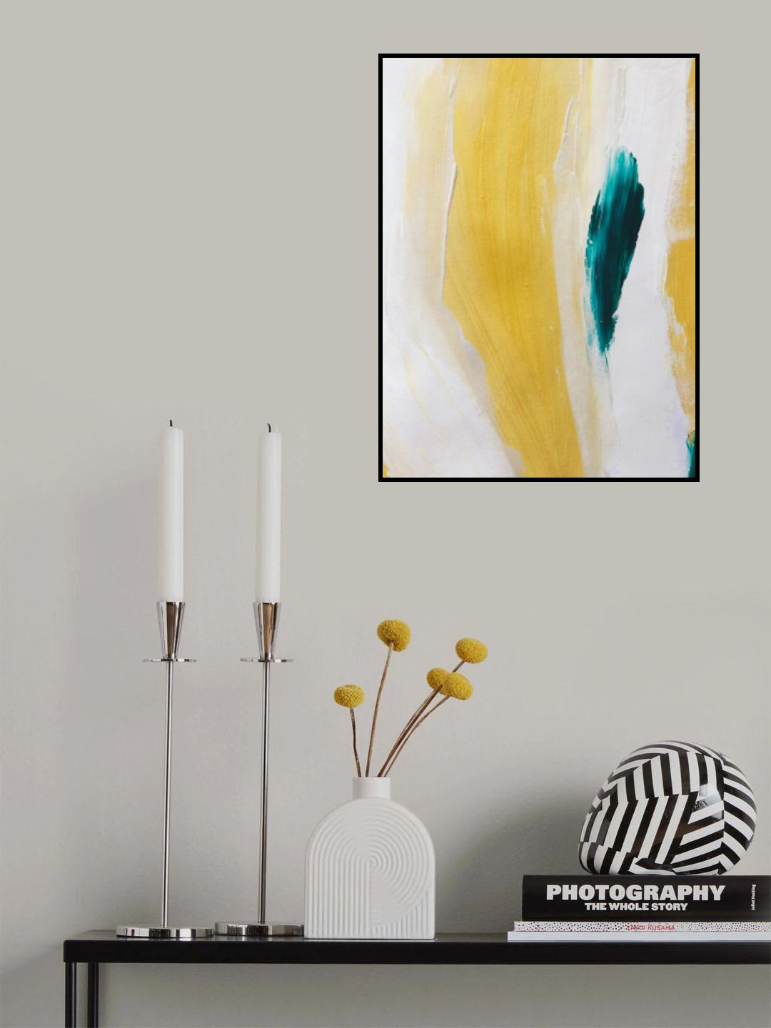 Abstract 18 Poster och Canvastavla