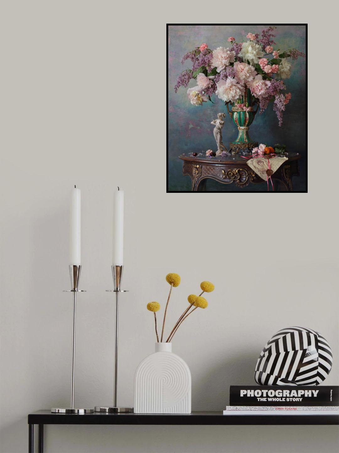 Still life with flowers Poster och Canvastavla