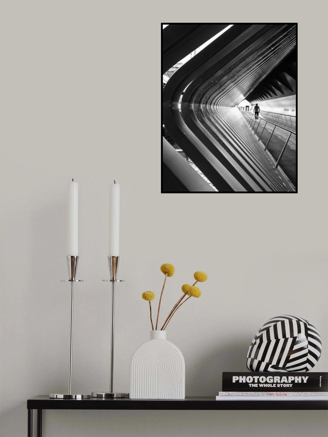 a walkway to the future Poster och Canvastavla