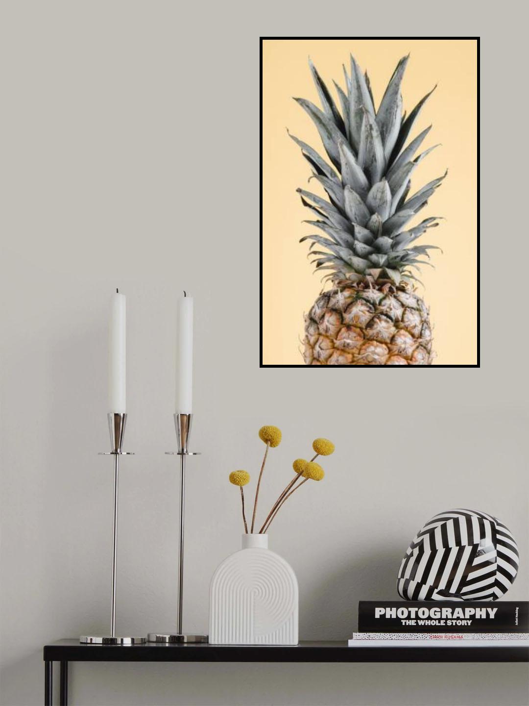Pineapple Yellow 02 Poster och Canvastavla
