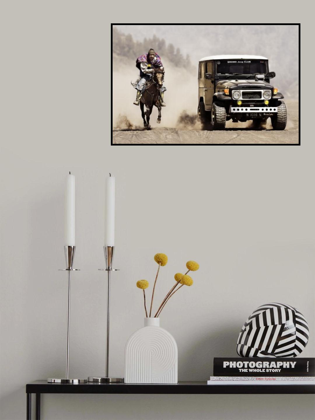Horse Power Poster och Canvastavla