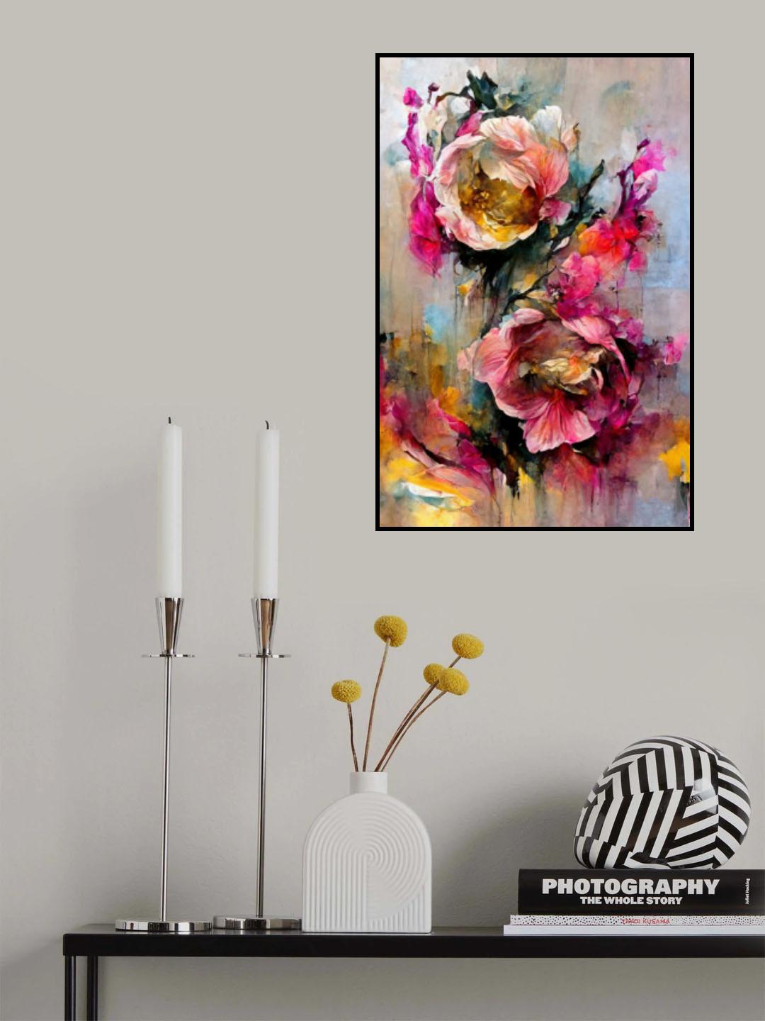 Wild Roses Poster och Canvastavla
