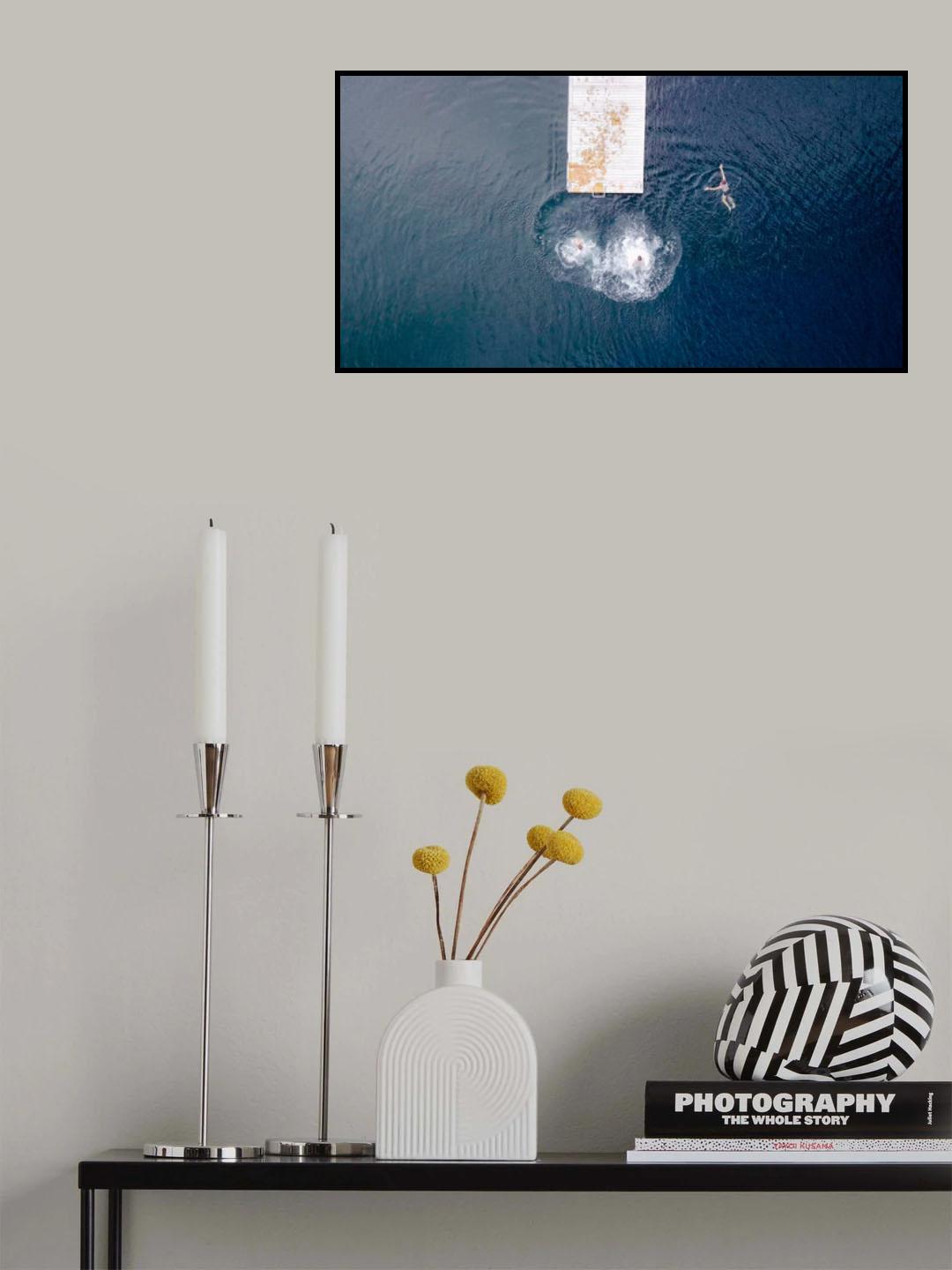Jump and swim Poster och Canvastavla