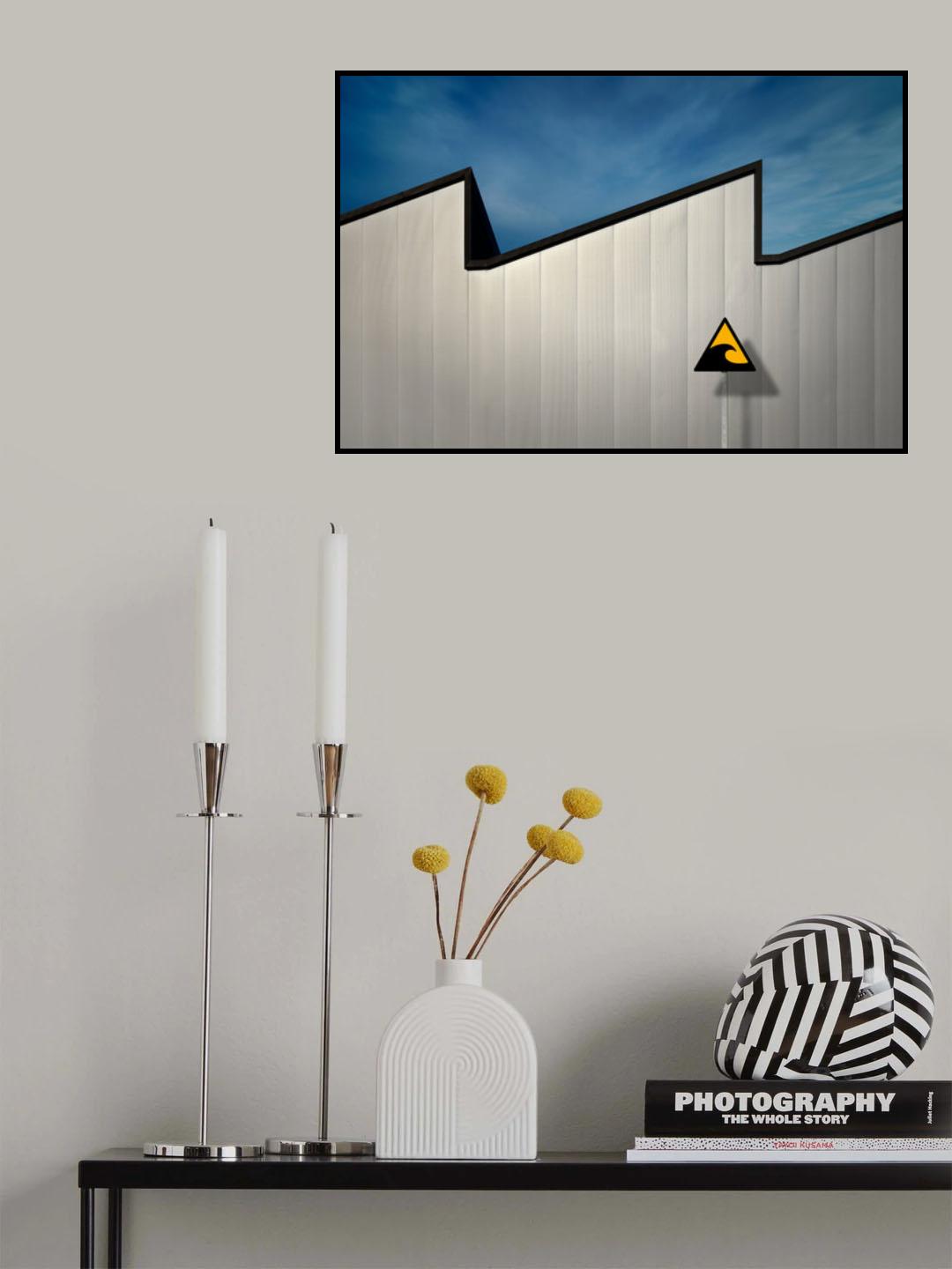 Waves Poster och Canvastavla