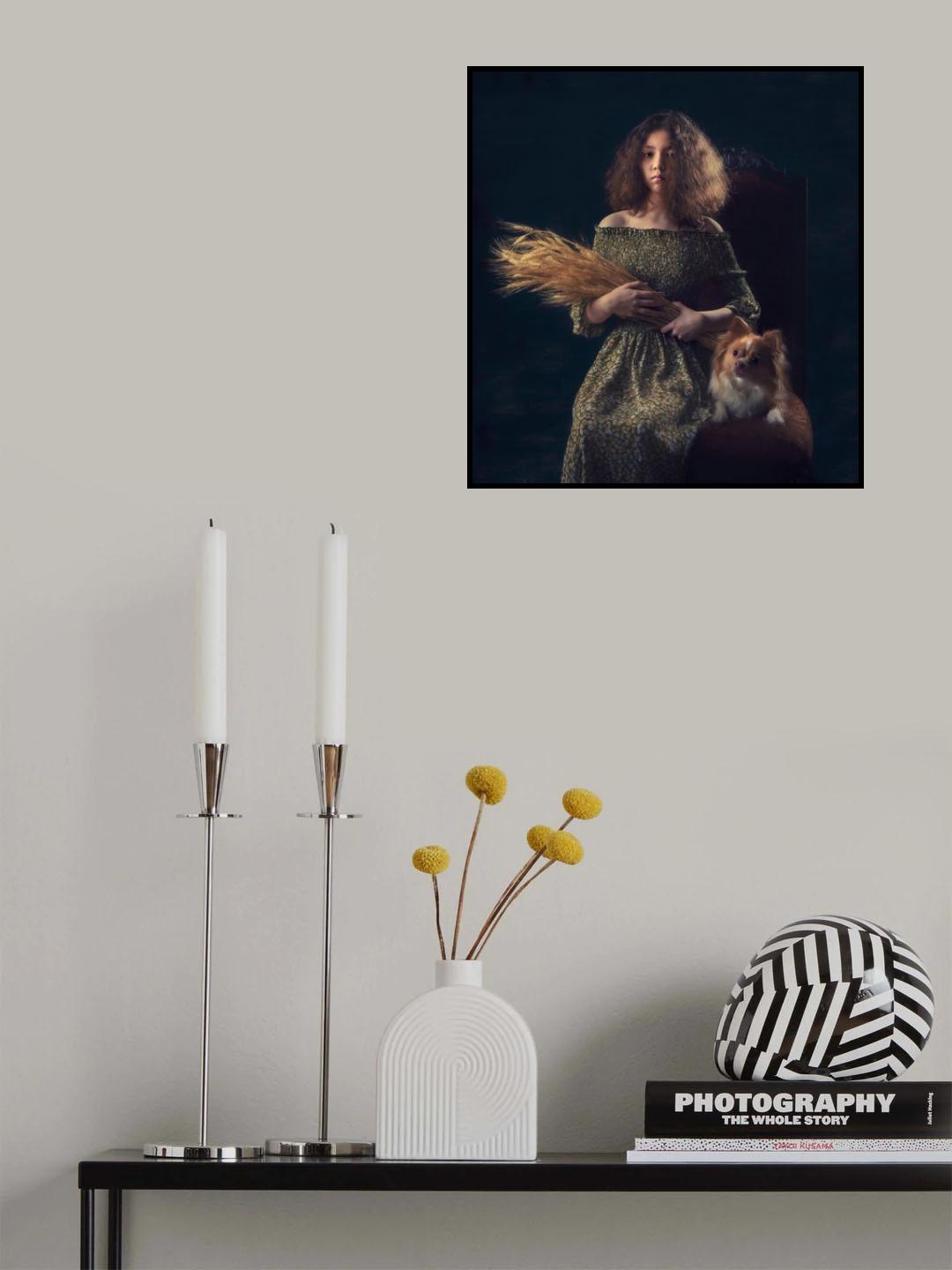 The Girl Poster och Canvastavla