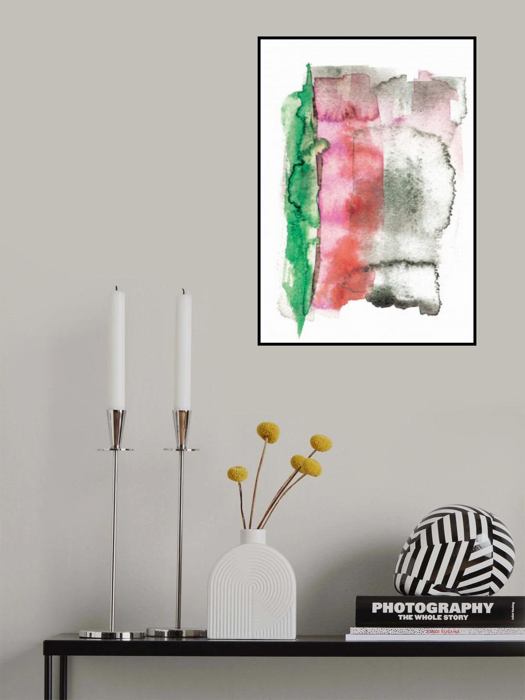 Waterfall Poster och Canvastavla