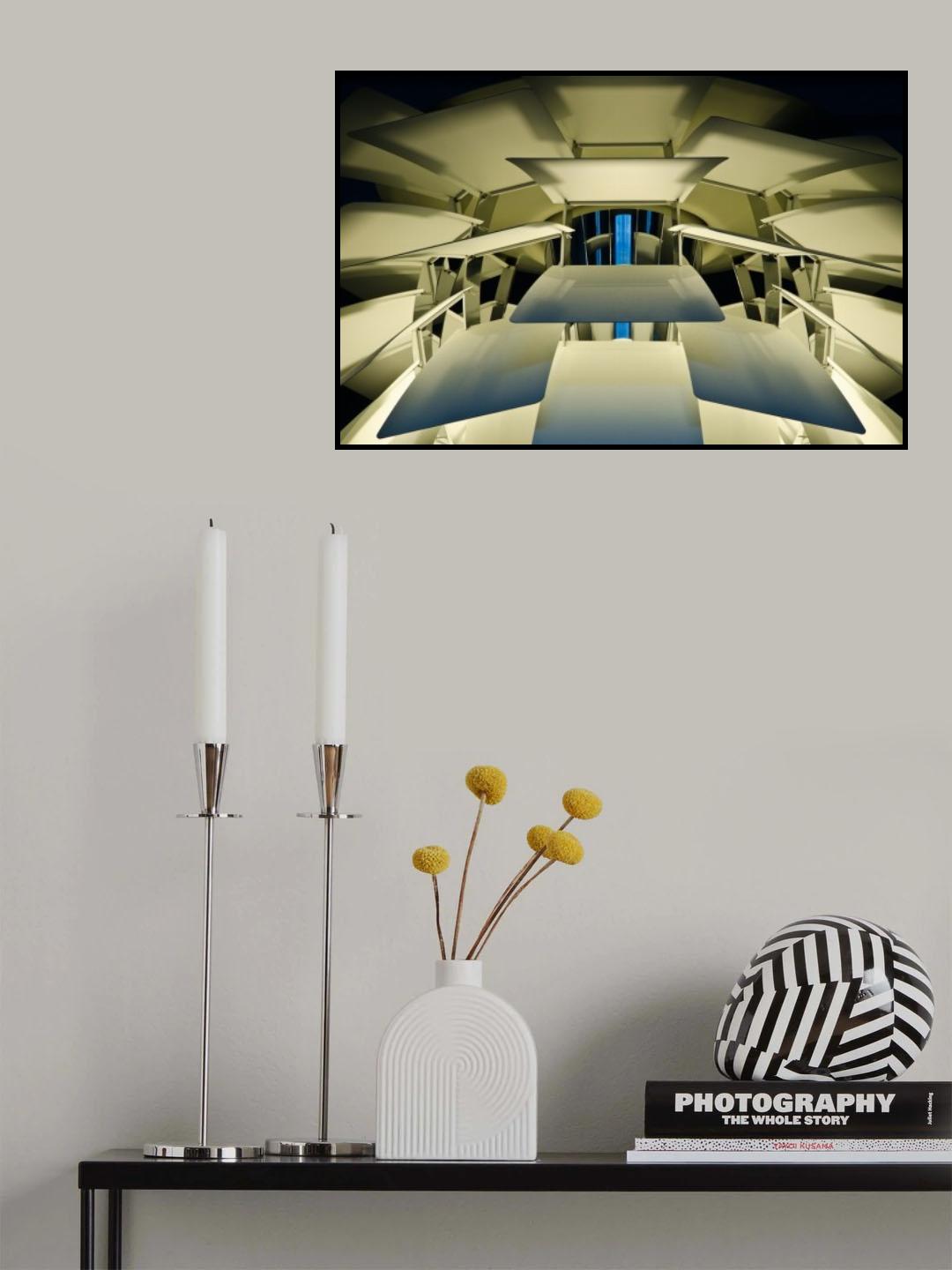 The Blue Light Poster och Canvastavla