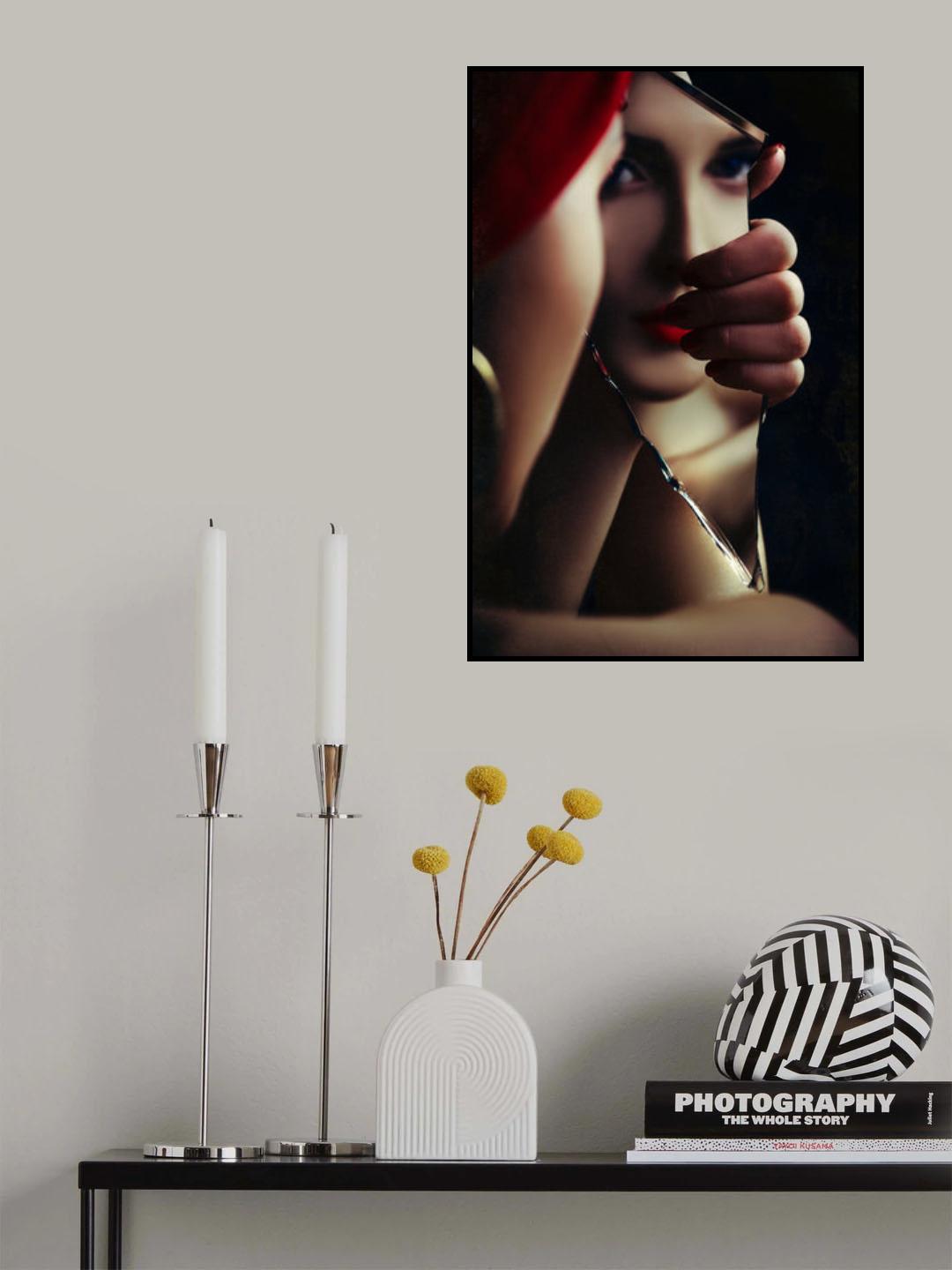 A broken mirror Poster och Canvastavla