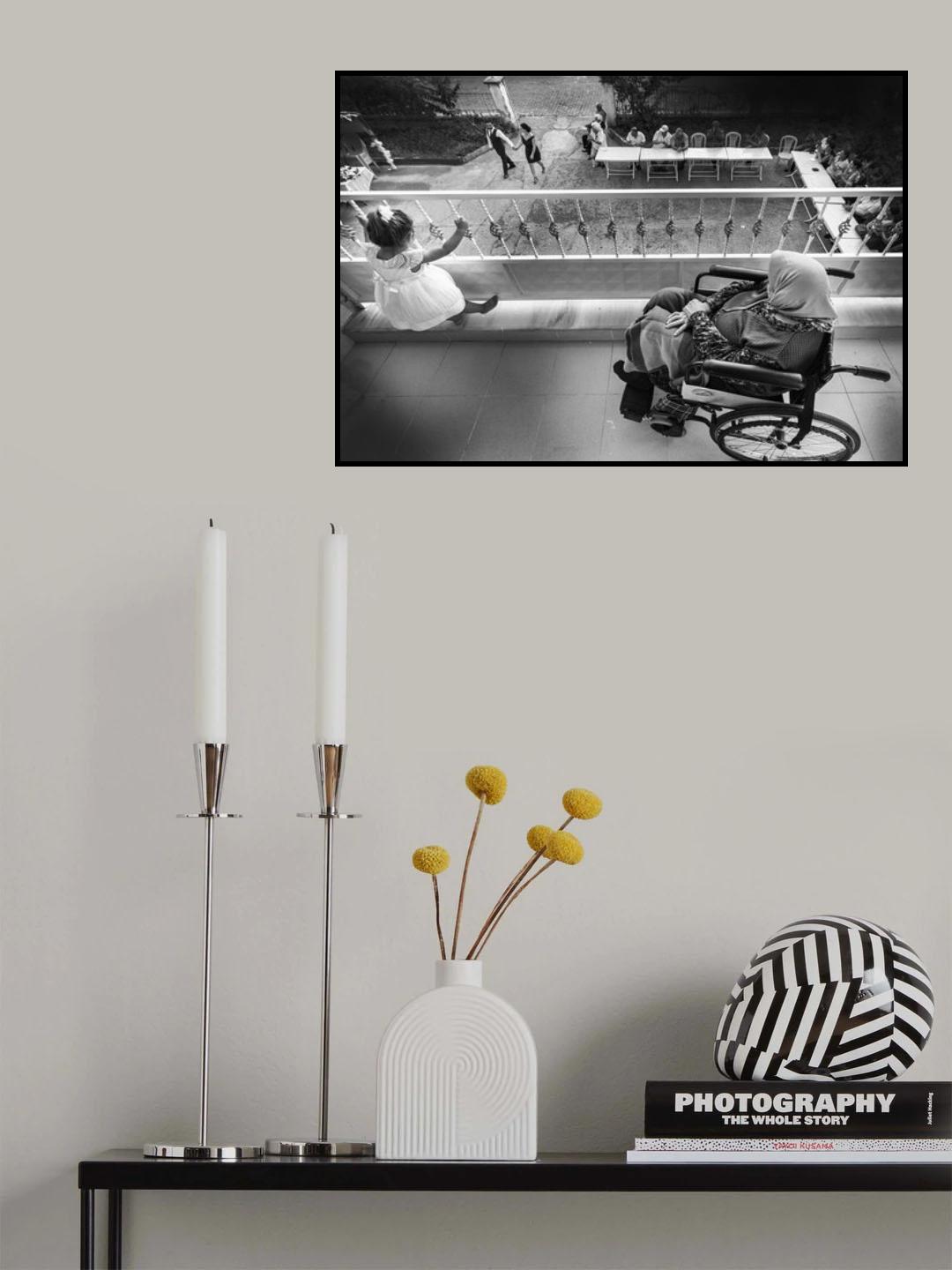 Bir Omur Poster och Canvastavla