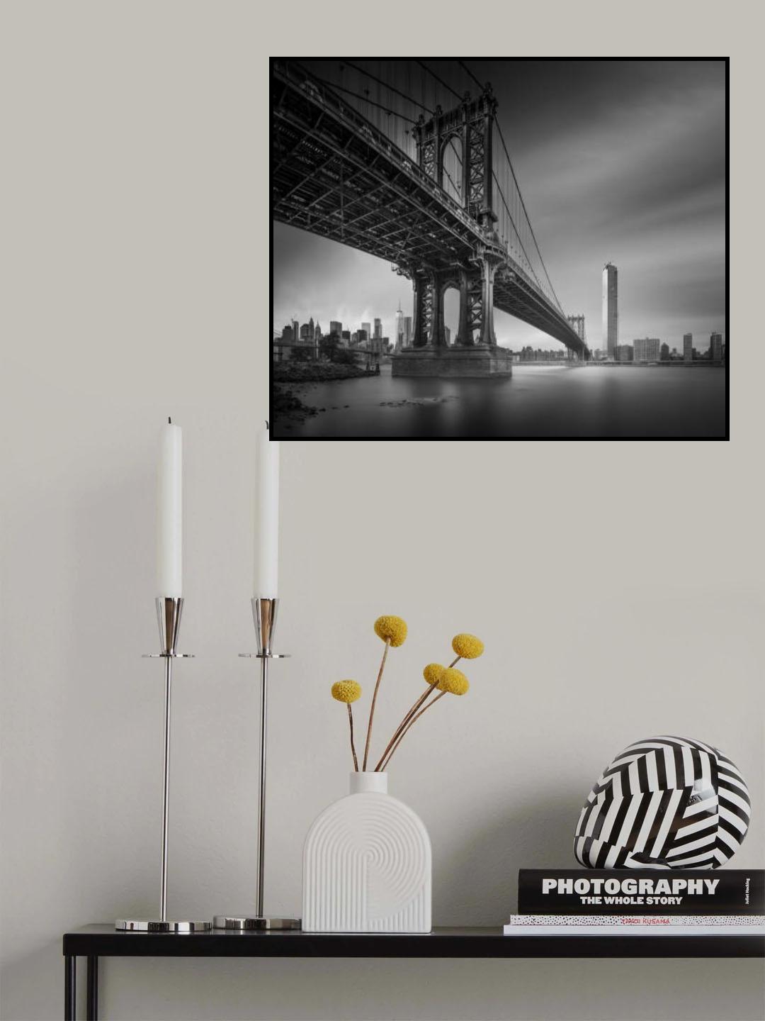 Next to Manhattan Poster och Canvastavla