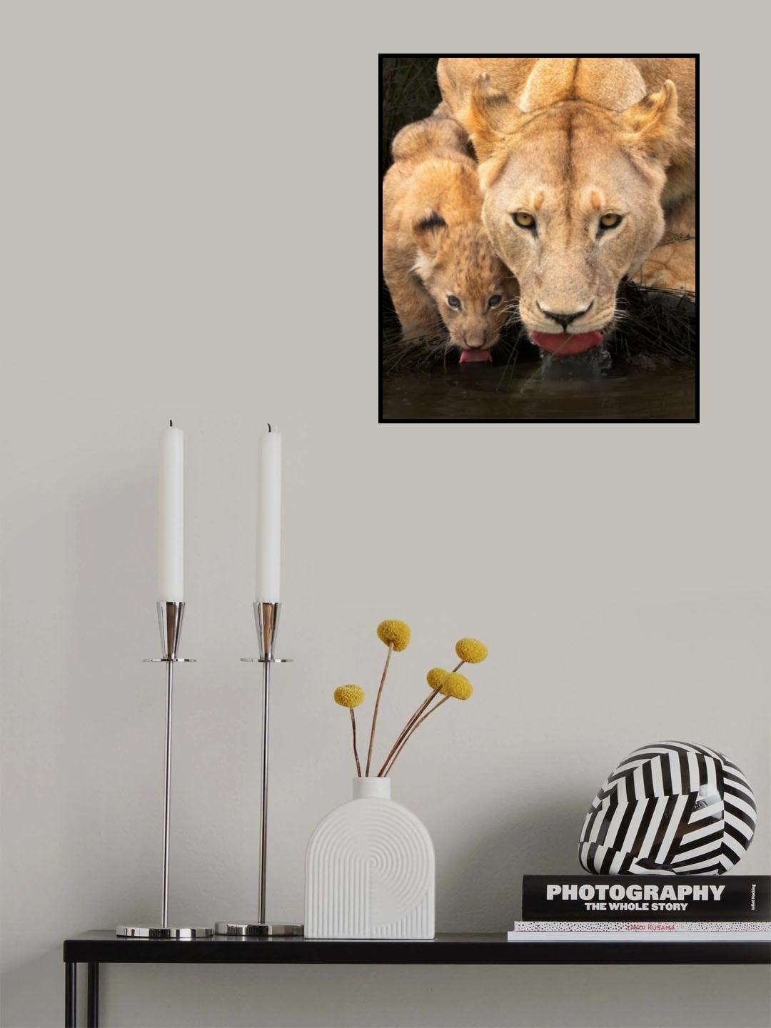 Drinking Poster och Canvastavla