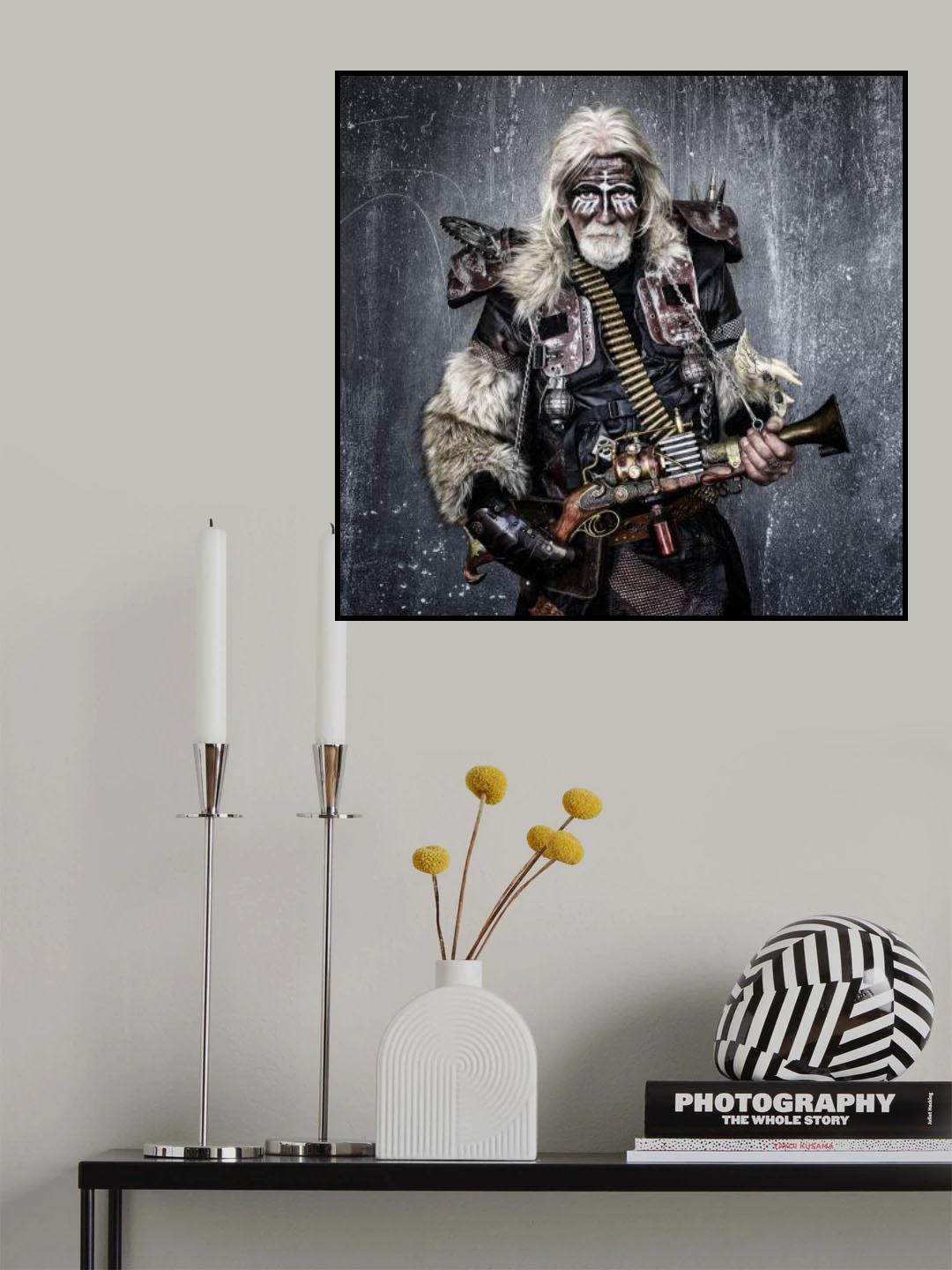 Urban Warrior - Steampunk Wars 1911 Poster och Canvastavla