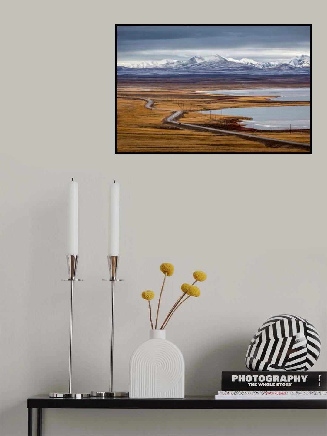 The Twisty Road Poster och Canvastavla