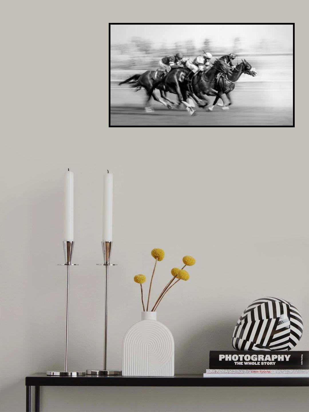 Horse Racing @ Queen's Plate Poster och Canvastavla