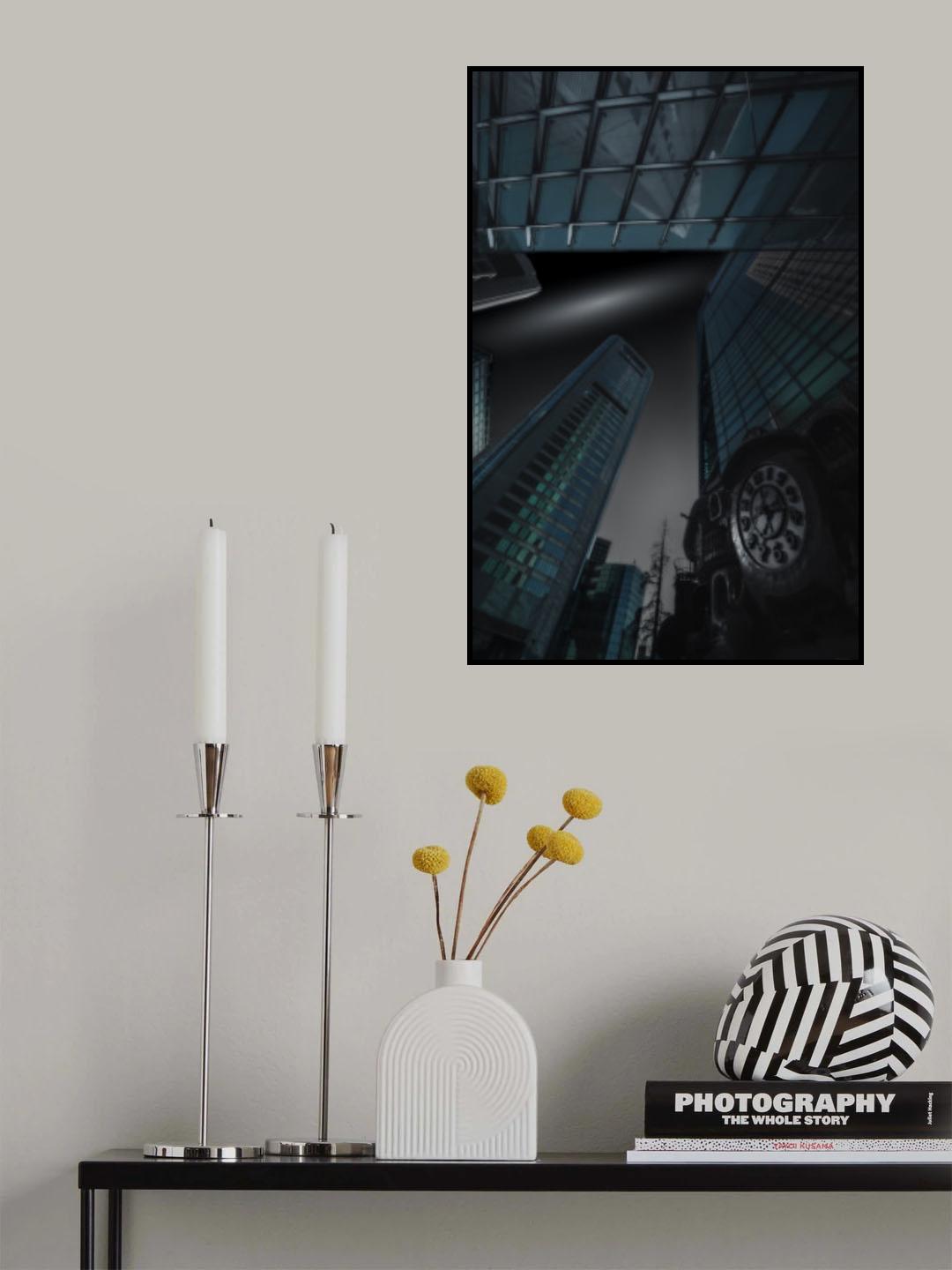 The clock Poster och Canvastavla