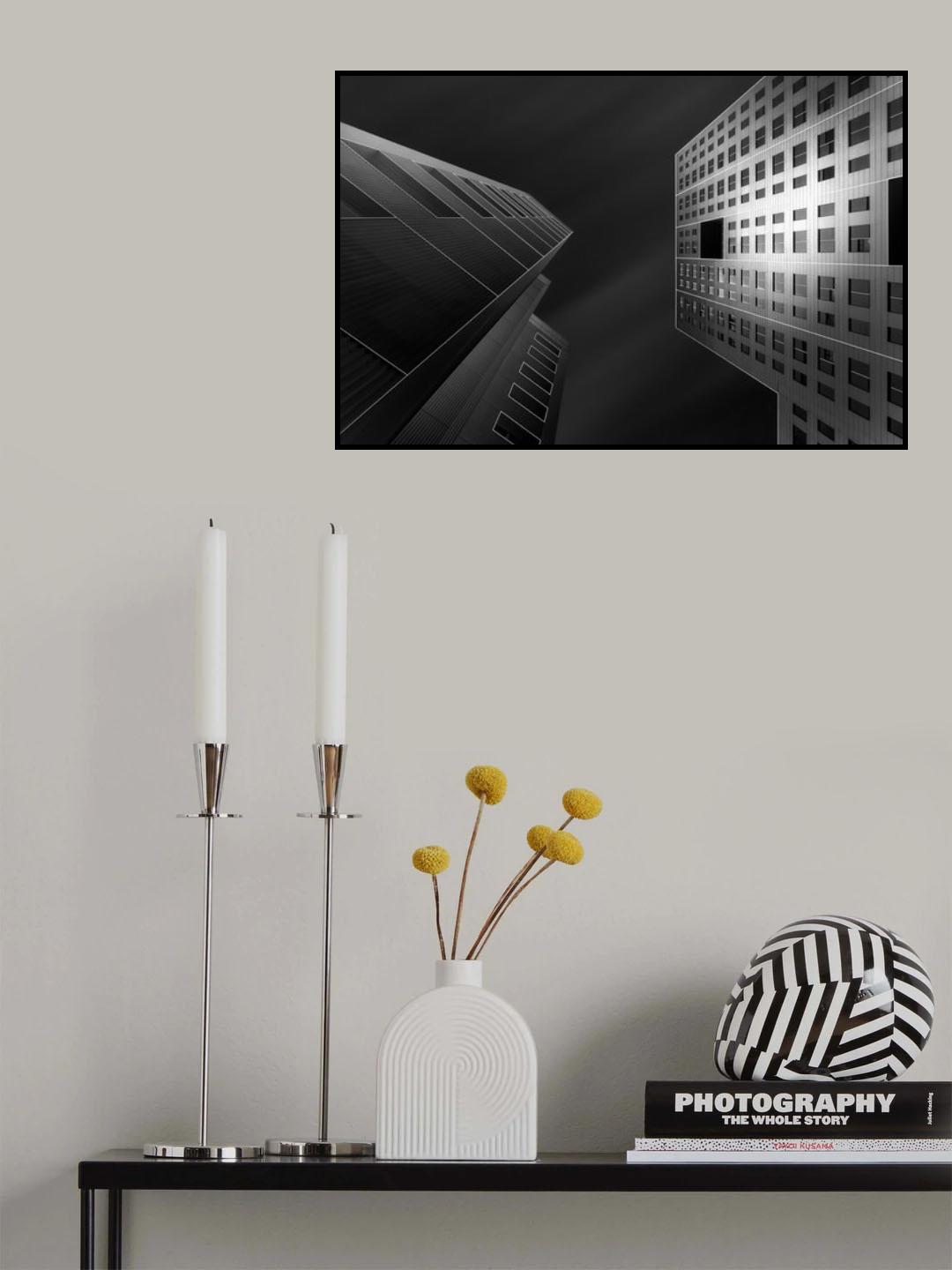 City Lines Poster och Canvastavla