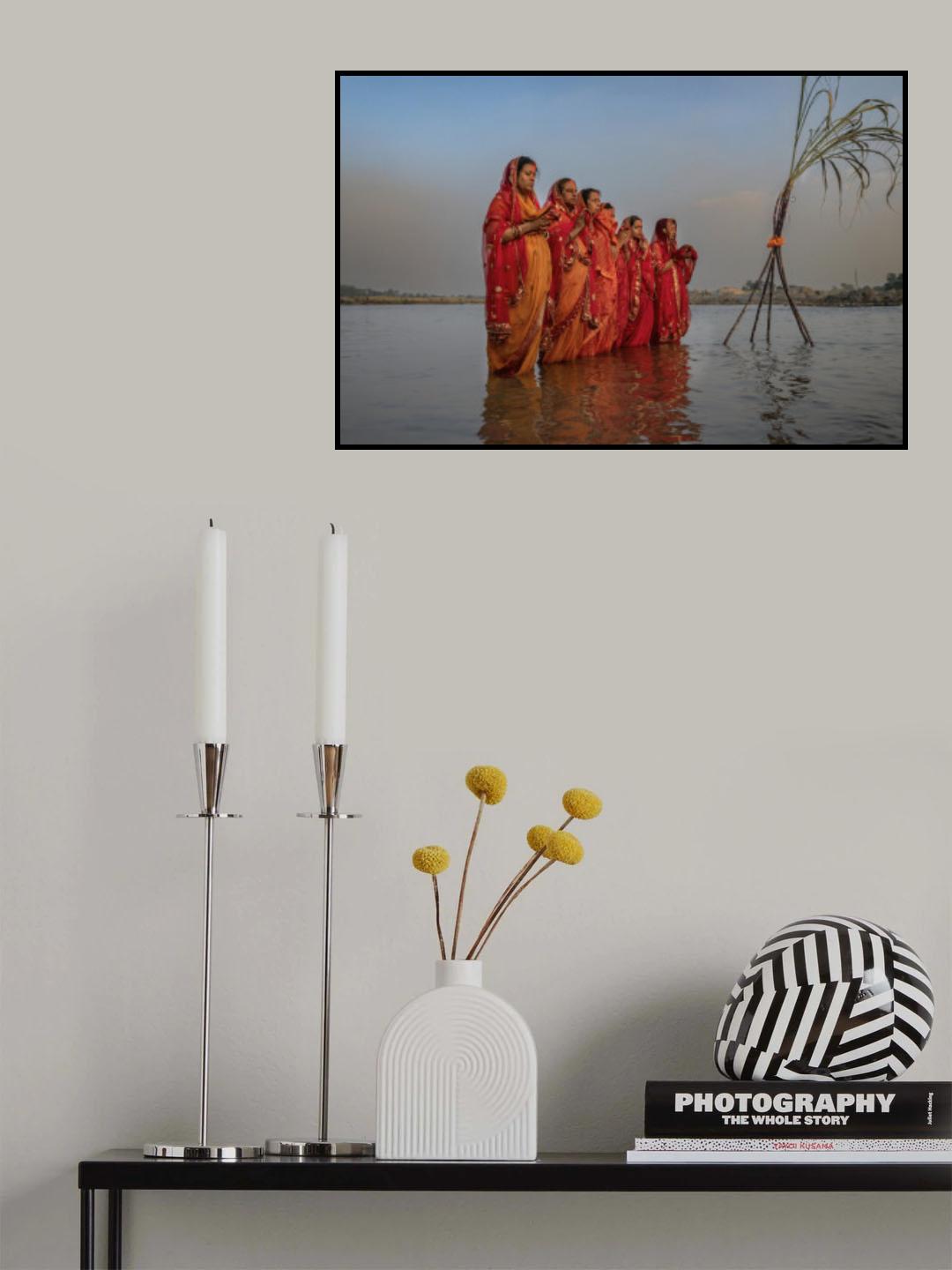 Chath Puja Poster och Canvastavla
