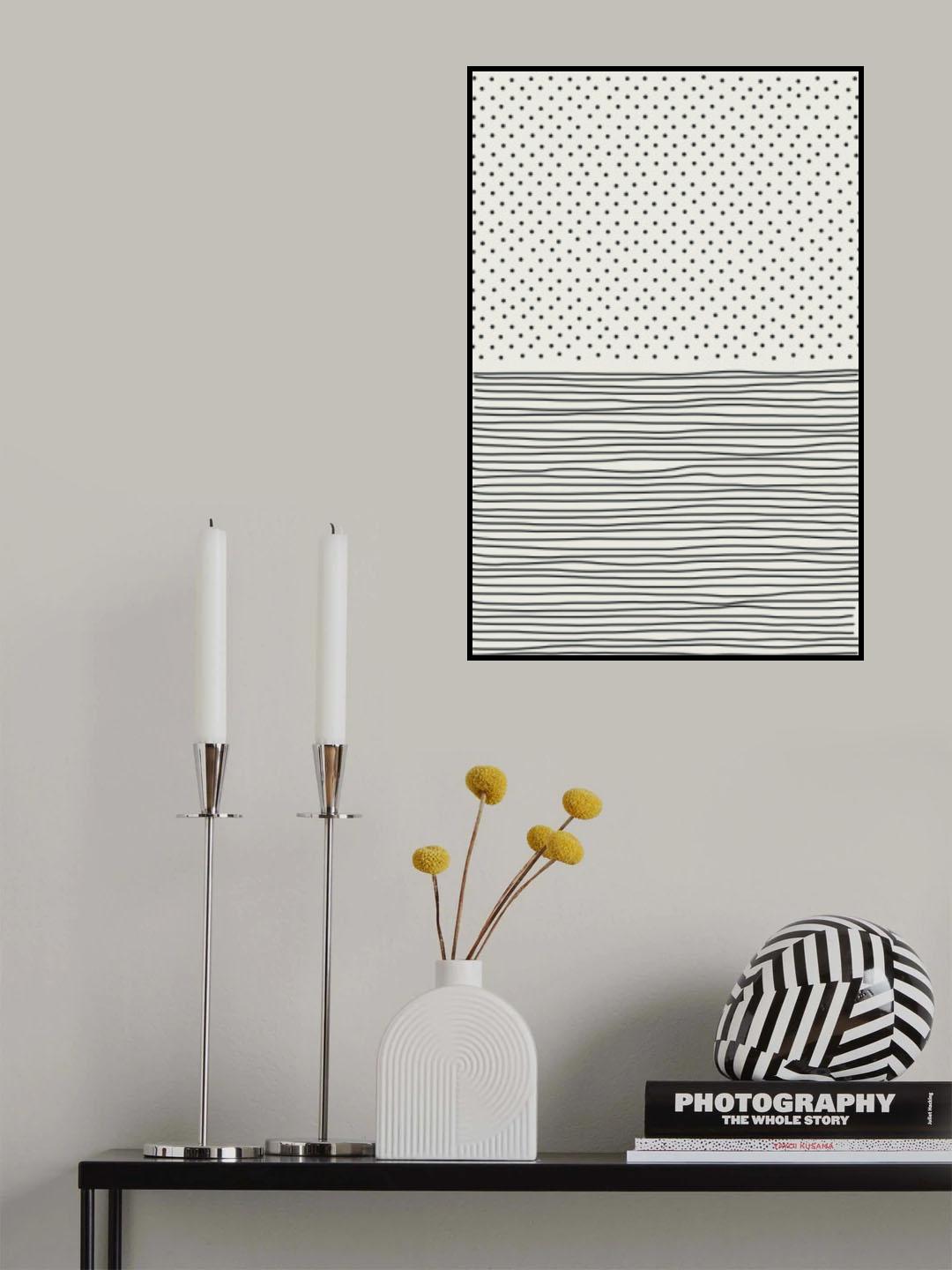 Minimal Line Vibes #5 Poster och Canvastavla