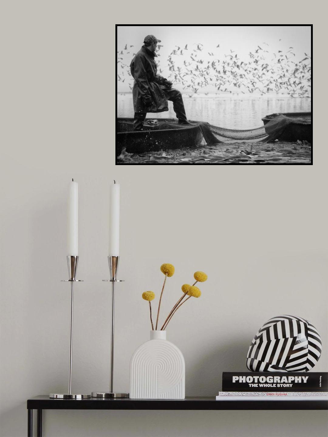 From fishing Poster och Canvastavla