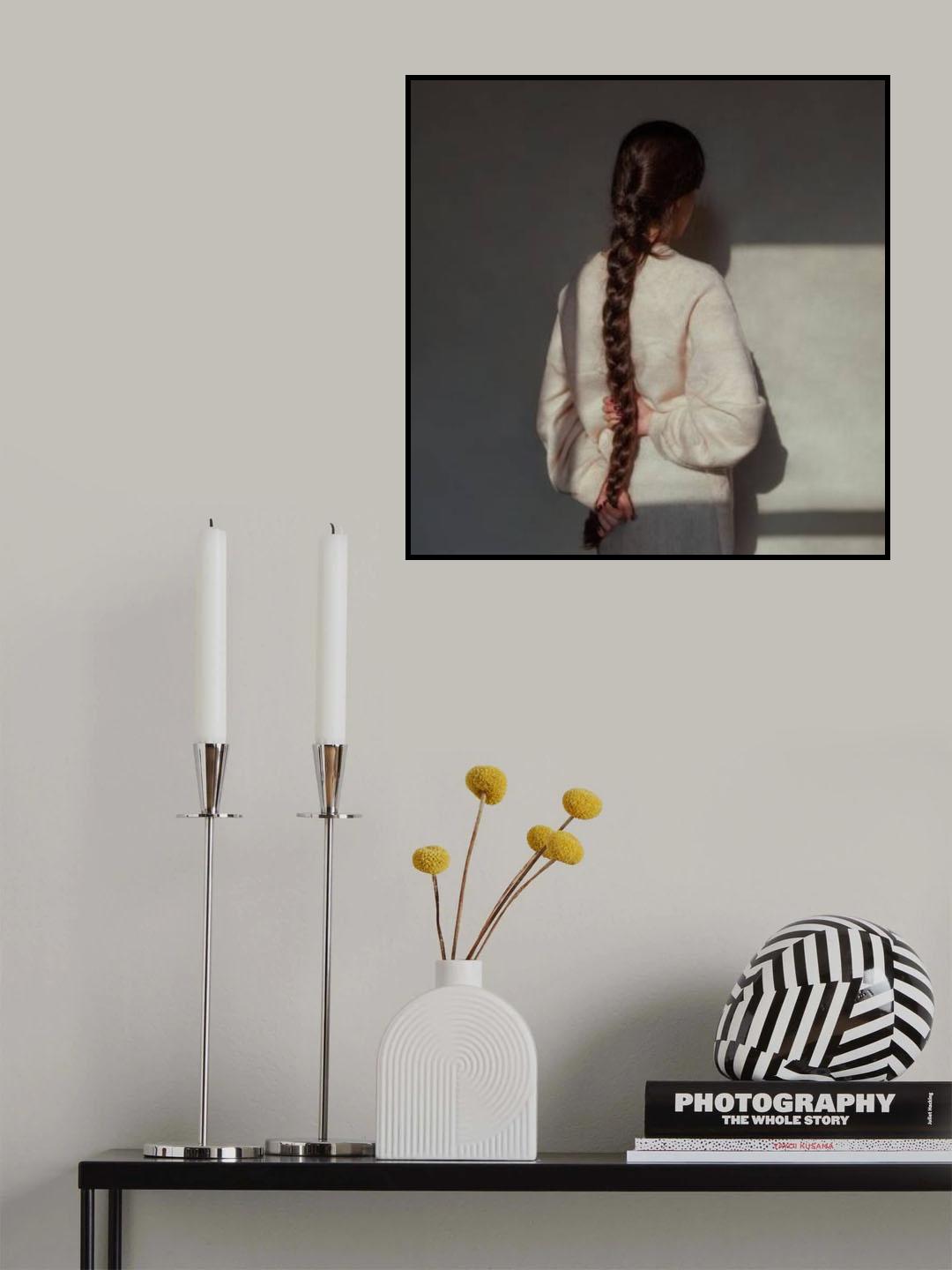Long hair Poster och Canvastavla